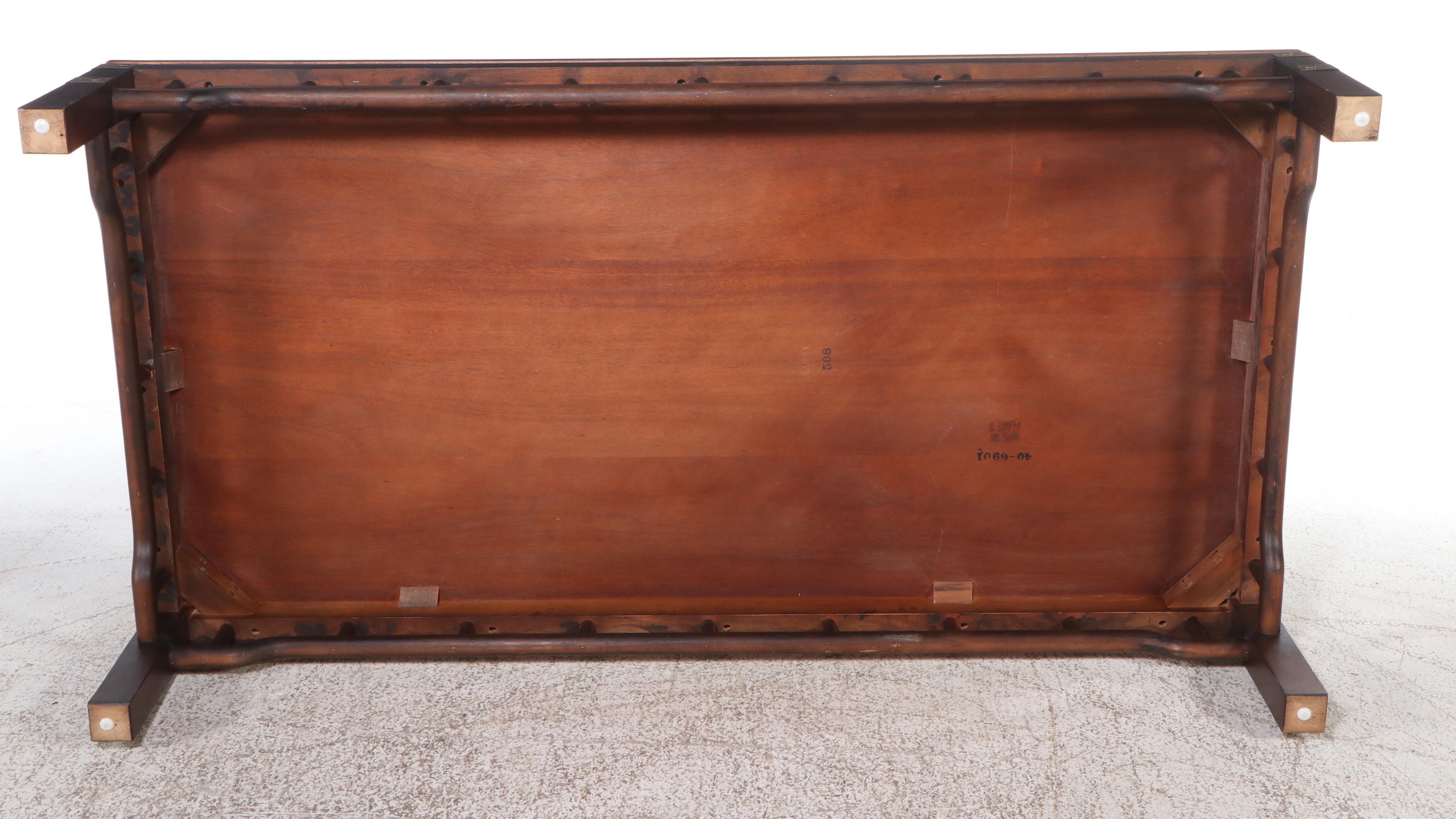 Campaign Style Coffee Table