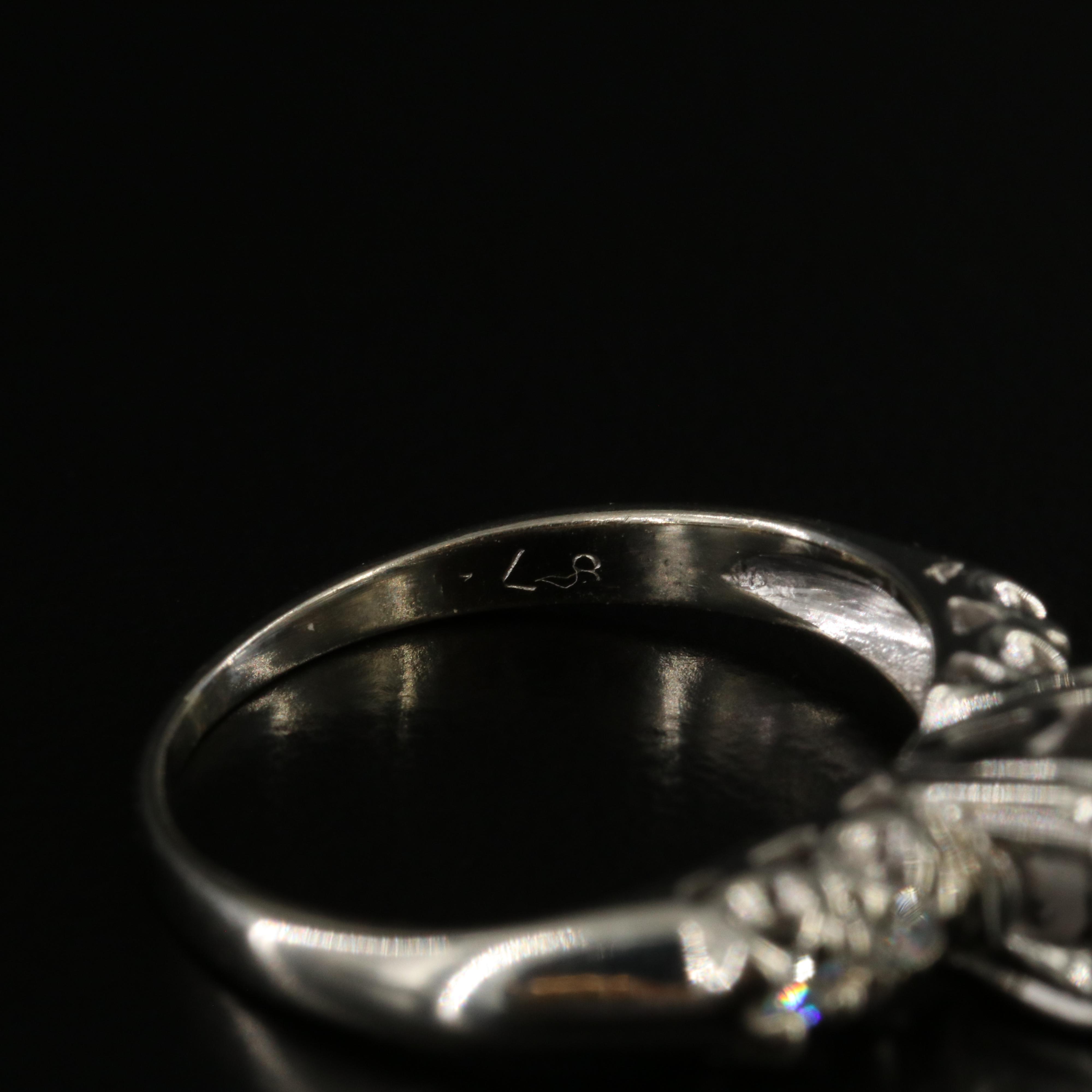 Vintage 14K 0.27 CTW Diamond Ring