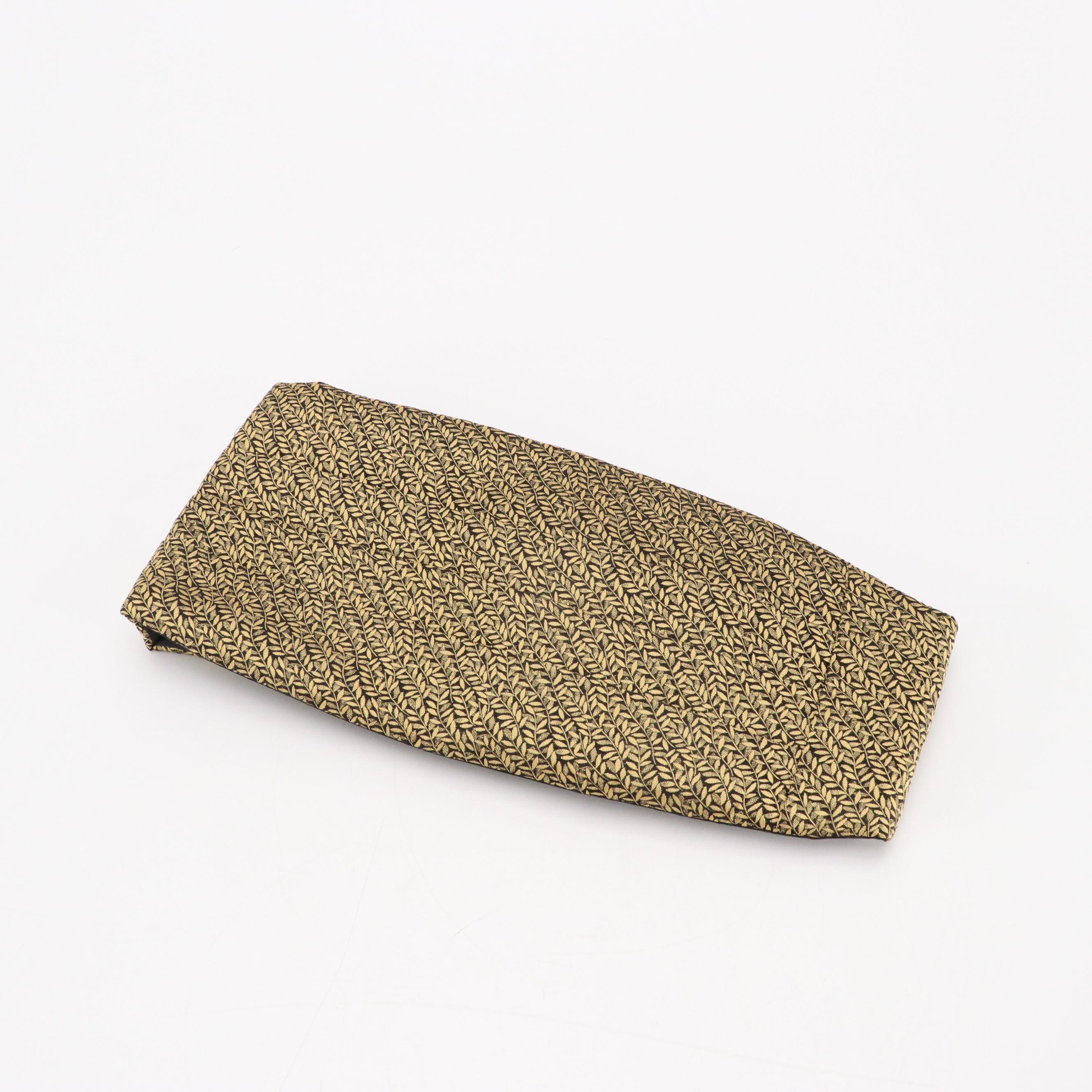 Patterned Silk Cummerbunds and Bow Ties Featuring Tommy Hilfiger, With Boxes