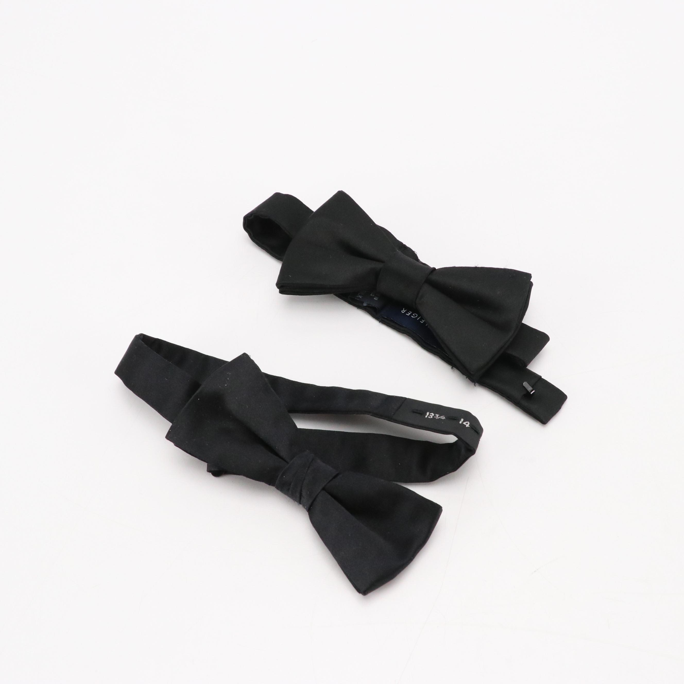 Patterned Silk Cummerbunds and Bow Ties Featuring Tommy Hilfiger, With Boxes