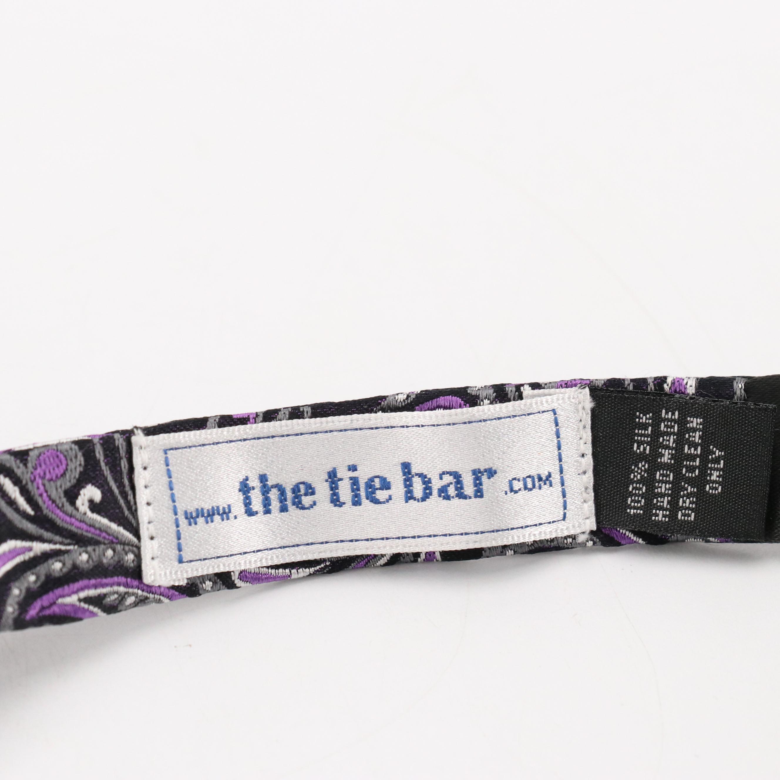 Patterned Silk Cummerbunds and Bow Ties Featuring Tommy Hilfiger, With Boxes