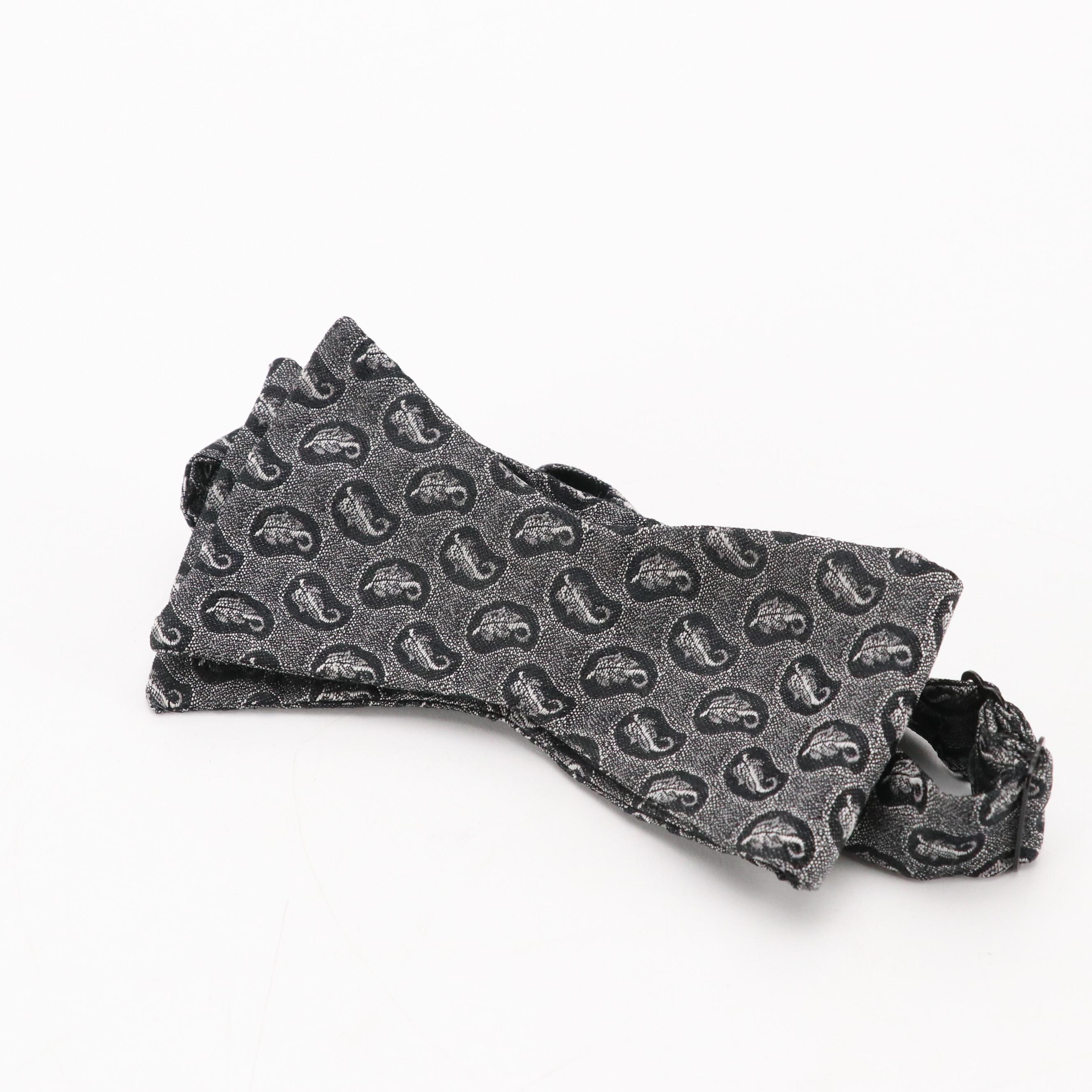 Patterned Silk Cummerbunds and Bow Ties Featuring Tommy Hilfiger, With Boxes