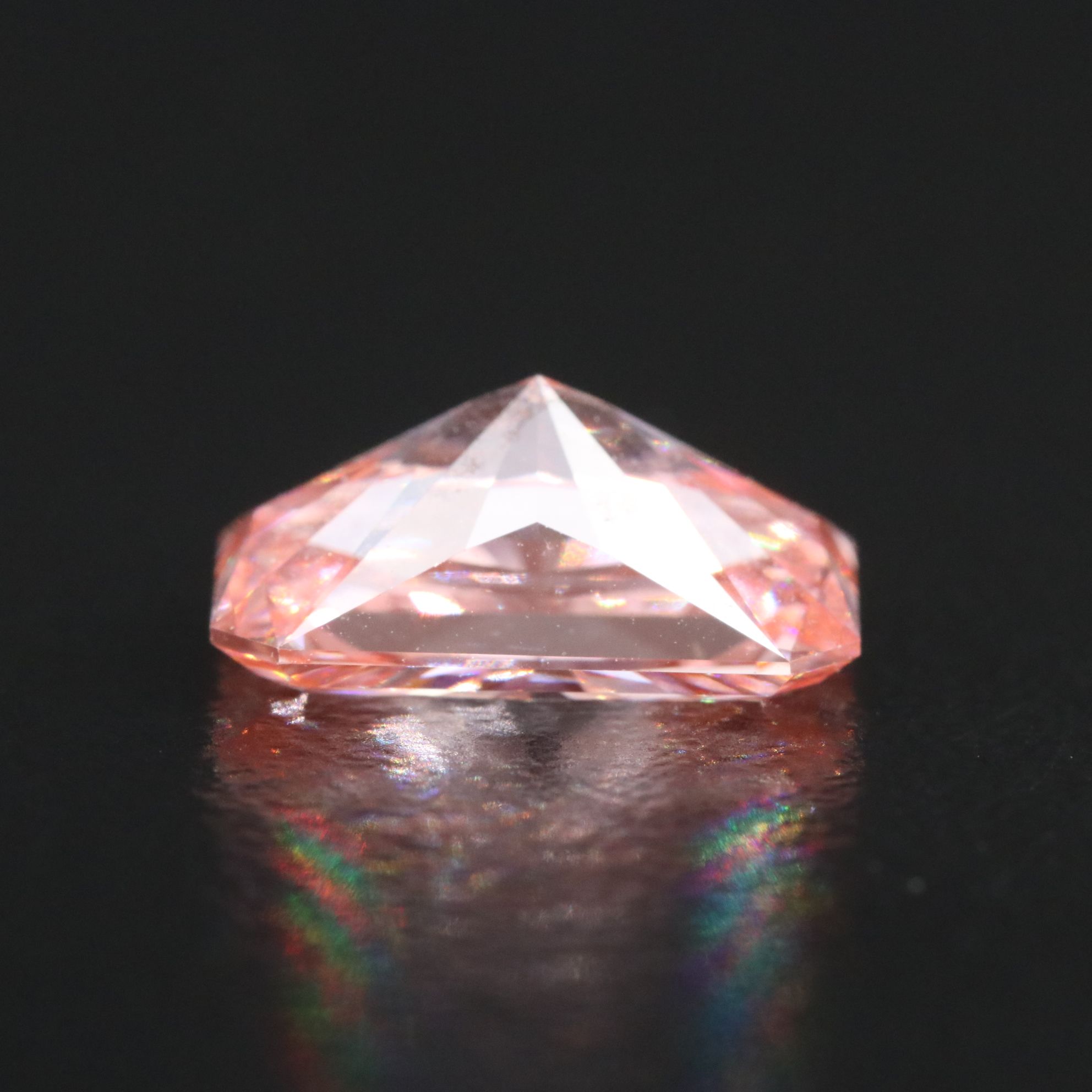 Loose 3.03 CT Lab Grown Fancy Pink Diamond with IGI Report