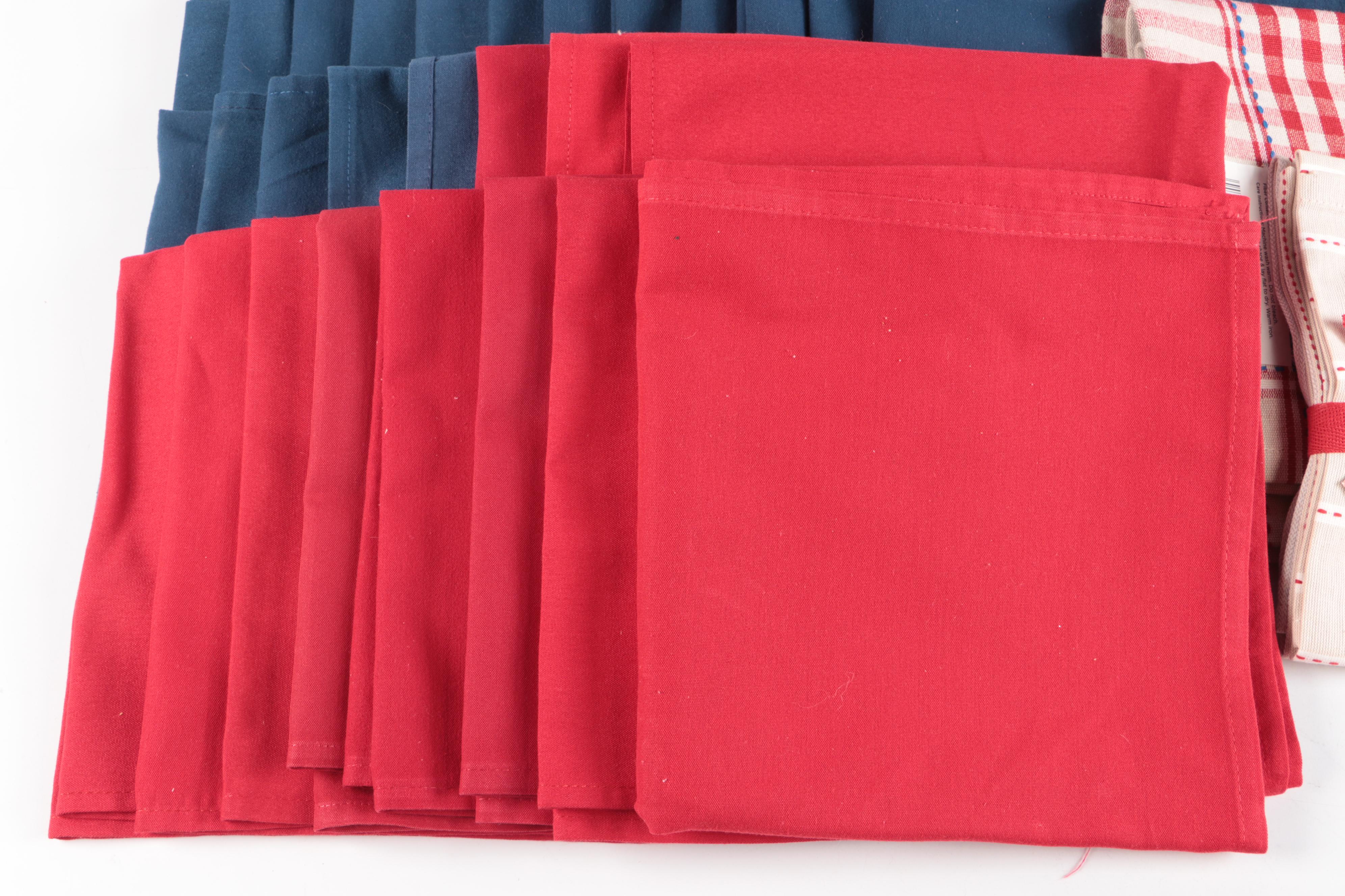 Cotton Tablecloth, Emeril Lagasse Cotton Napkins, and More Table Linens