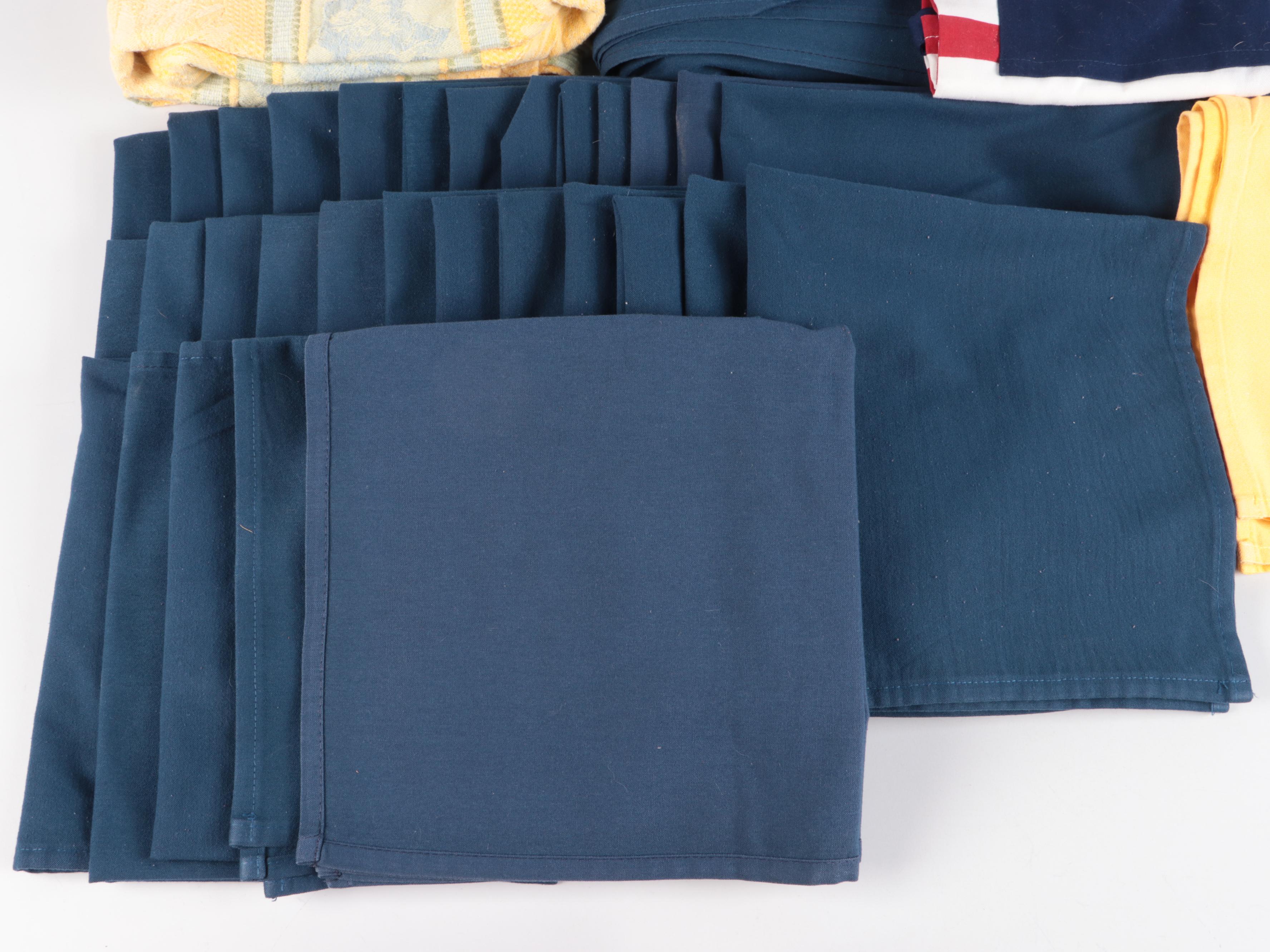 Cotton Tablecloth, Emeril Lagasse Cotton Napkins, and More Table Linens