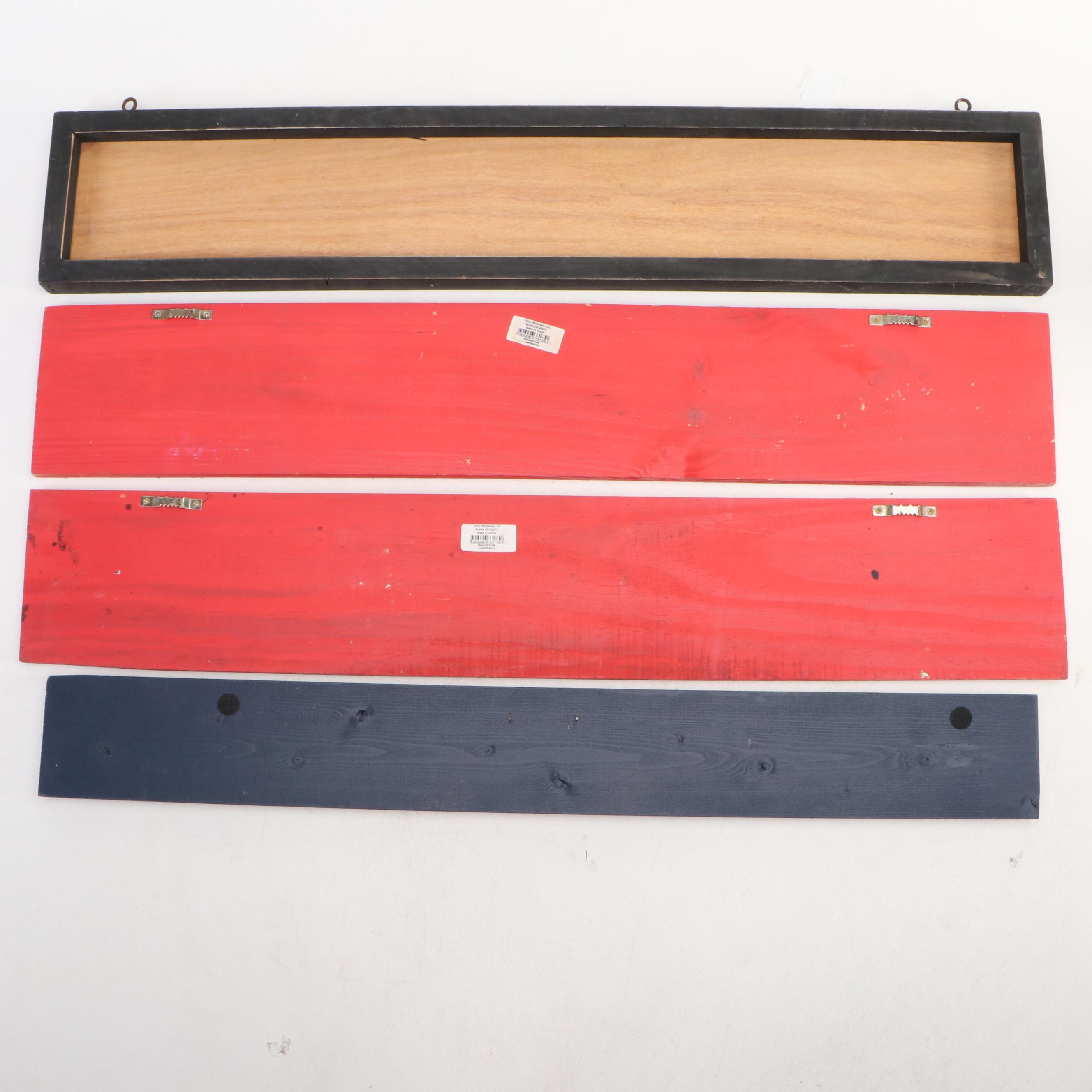 Live Bait and Other Wooden Signs