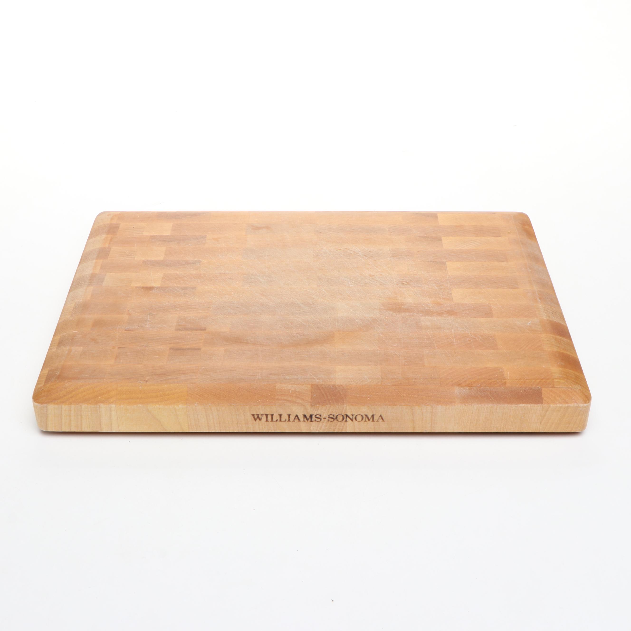 Williams-Sonoma with Other Wooden Cutting Boards and Cookware