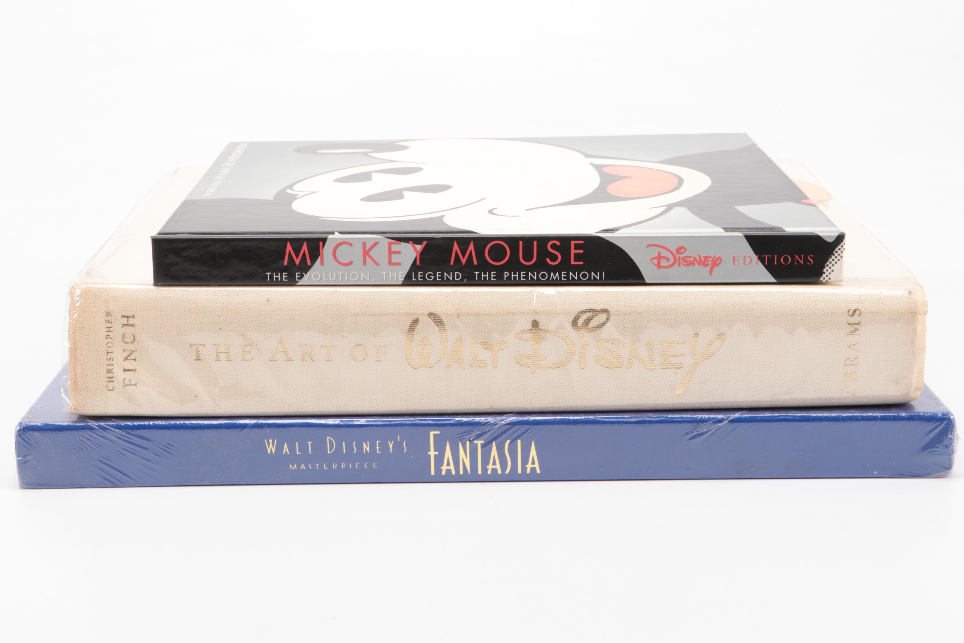 First Edition "The Art of Walt Disney" with "Fantasia" LaserDisc Set and More