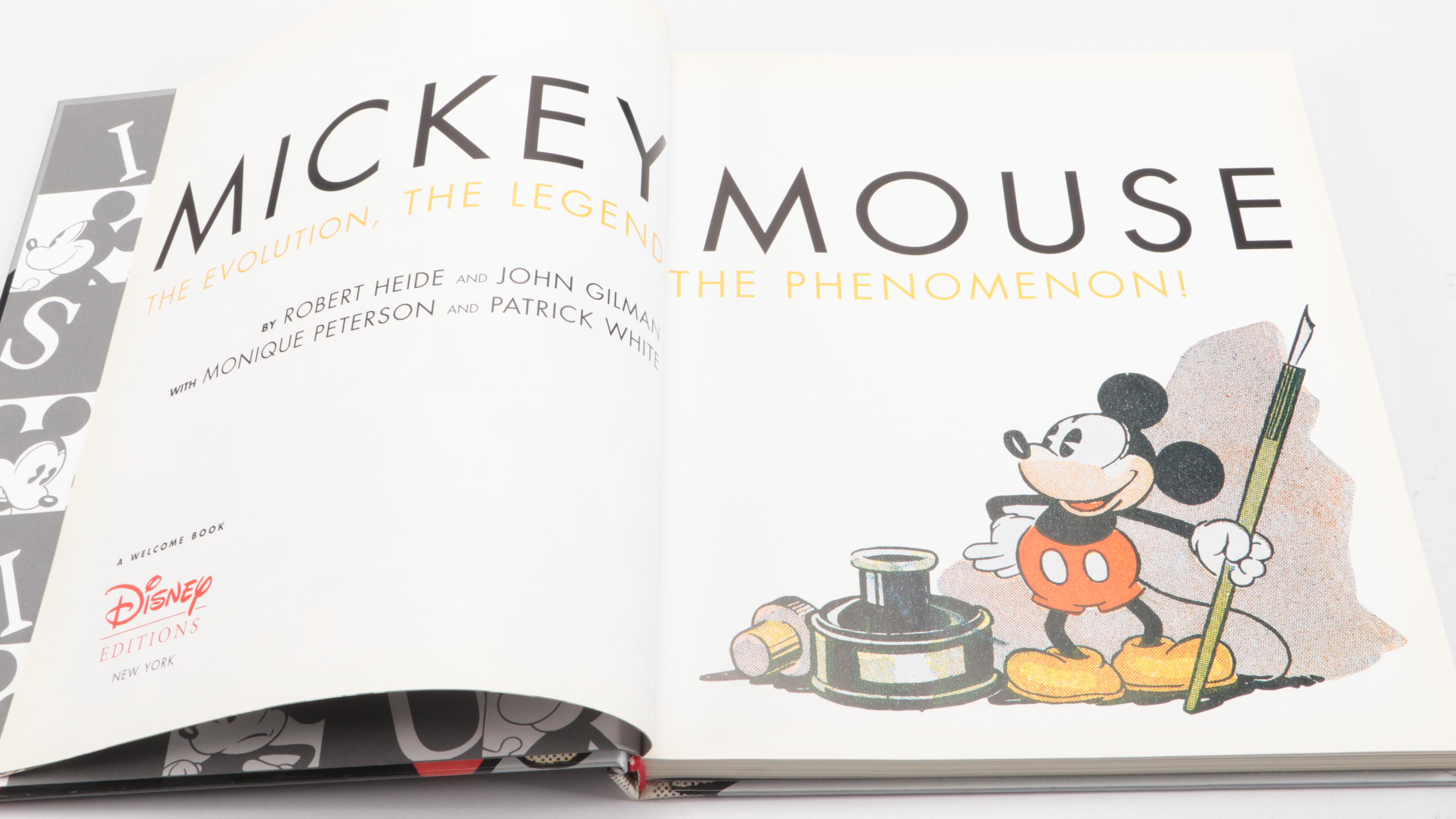 First Edition "The Art of Walt Disney" with "Fantasia" LaserDisc Set and More