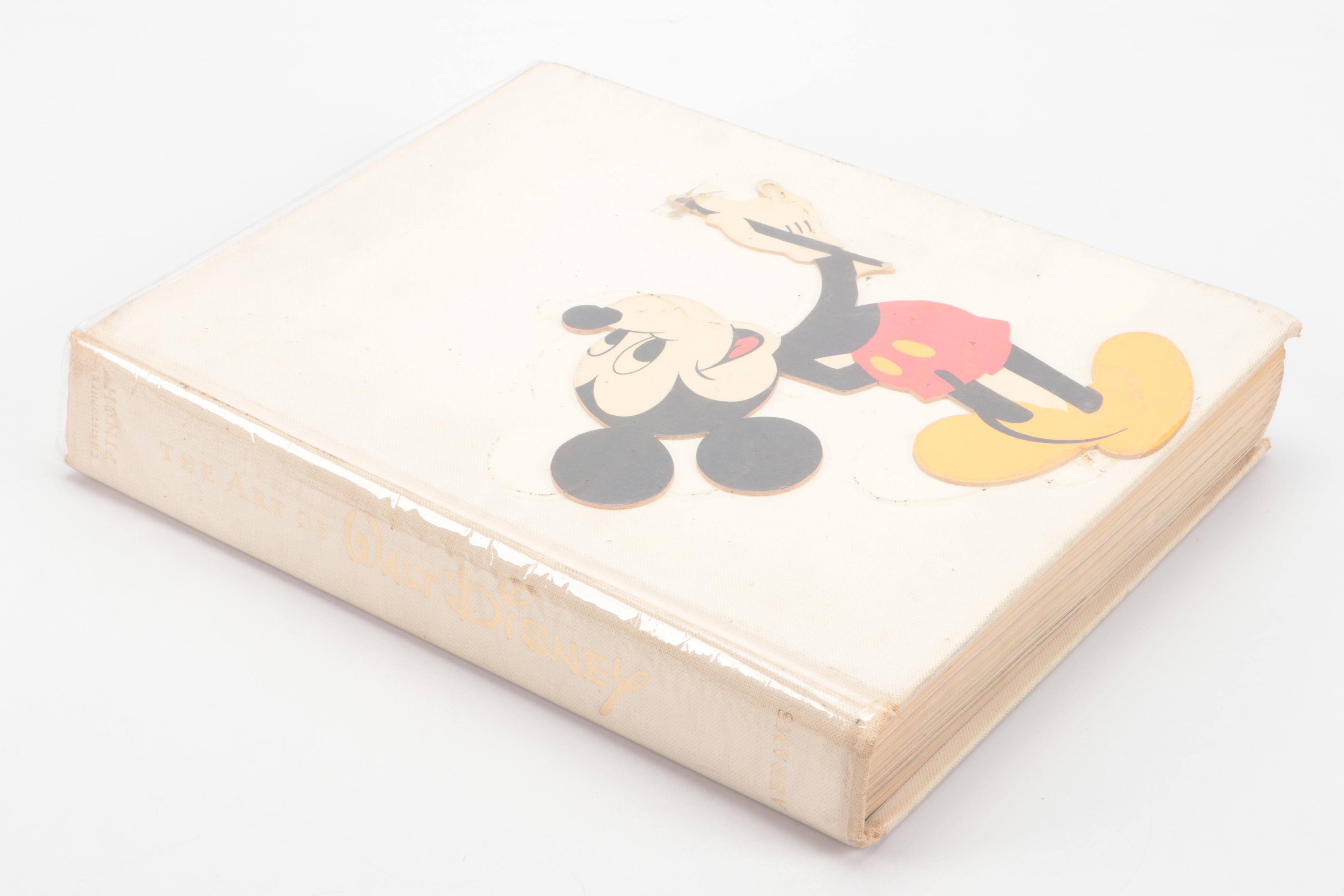 First Edition "The Art of Walt Disney" with "Fantasia" LaserDisc Set and More