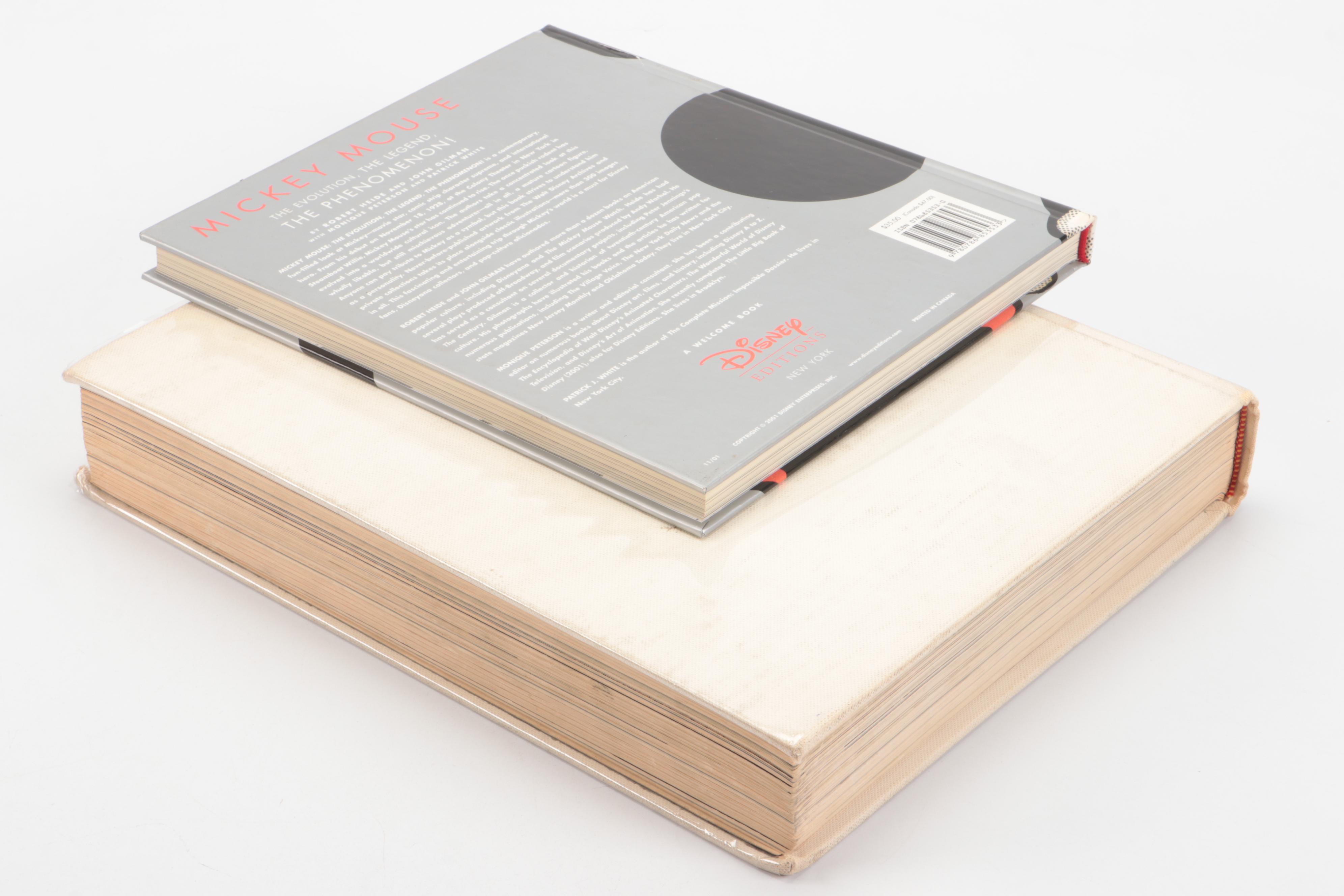 First Edition "The Art of Walt Disney" with "Fantasia" LaserDisc Set and More