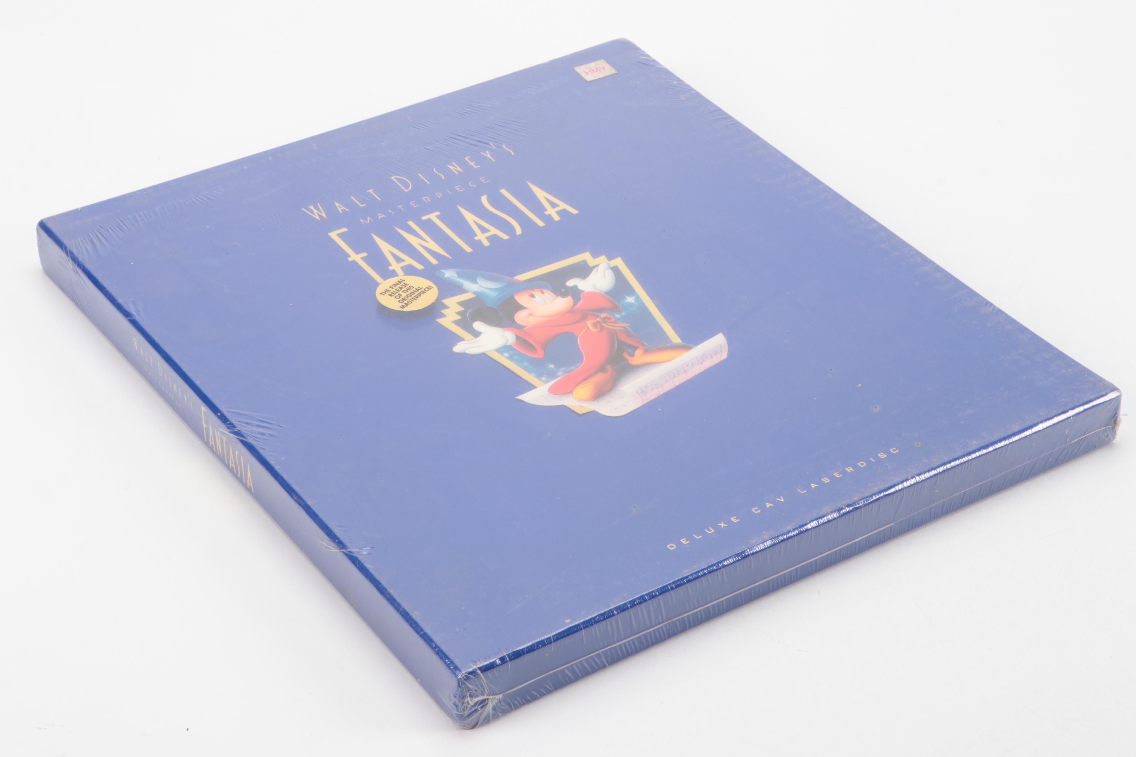 First Edition "The Art of Walt Disney" with "Fantasia" LaserDisc Set and More