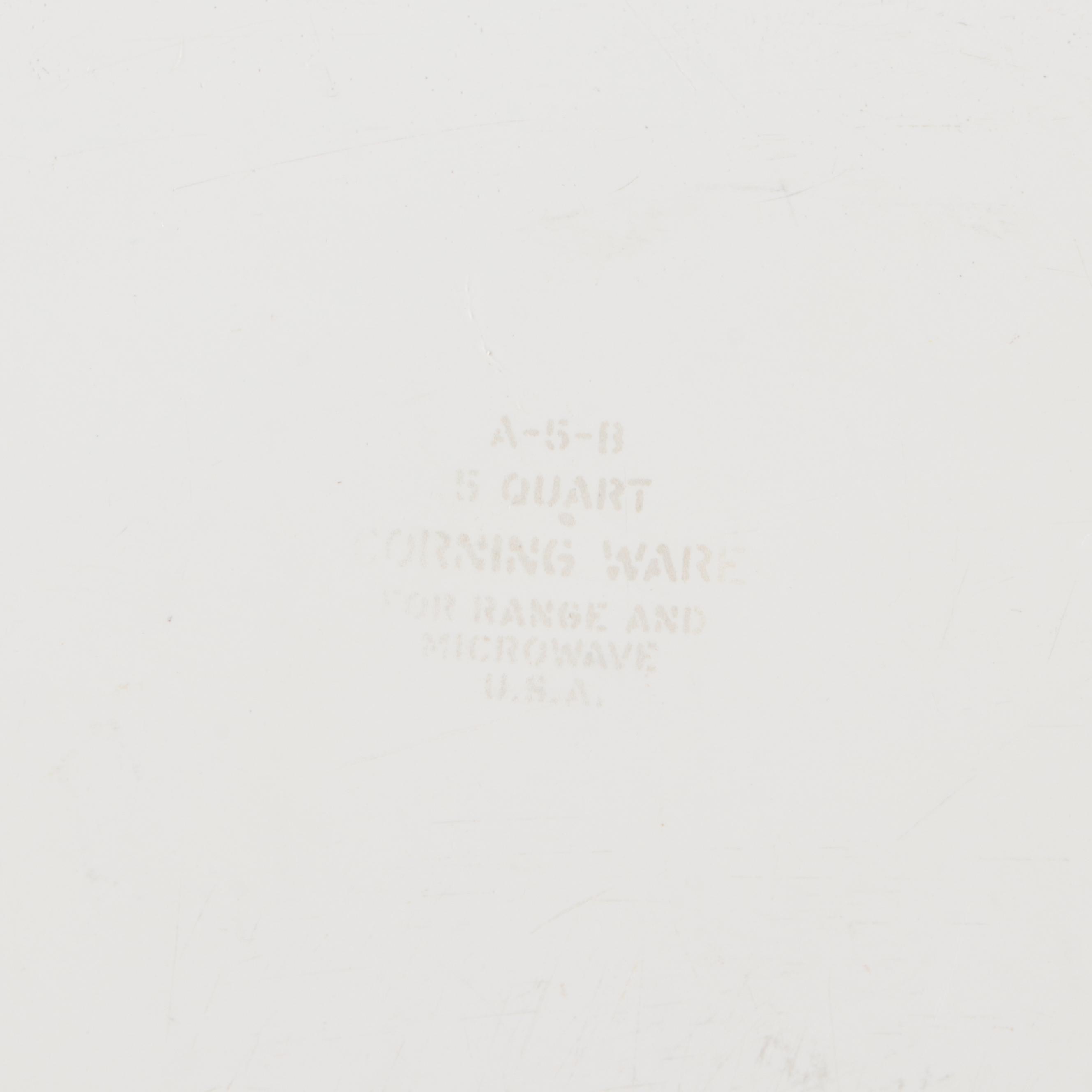 Pyrex "Floral Bouquet" and "Blue Cornflower" Glass and Ceramic Bakeware