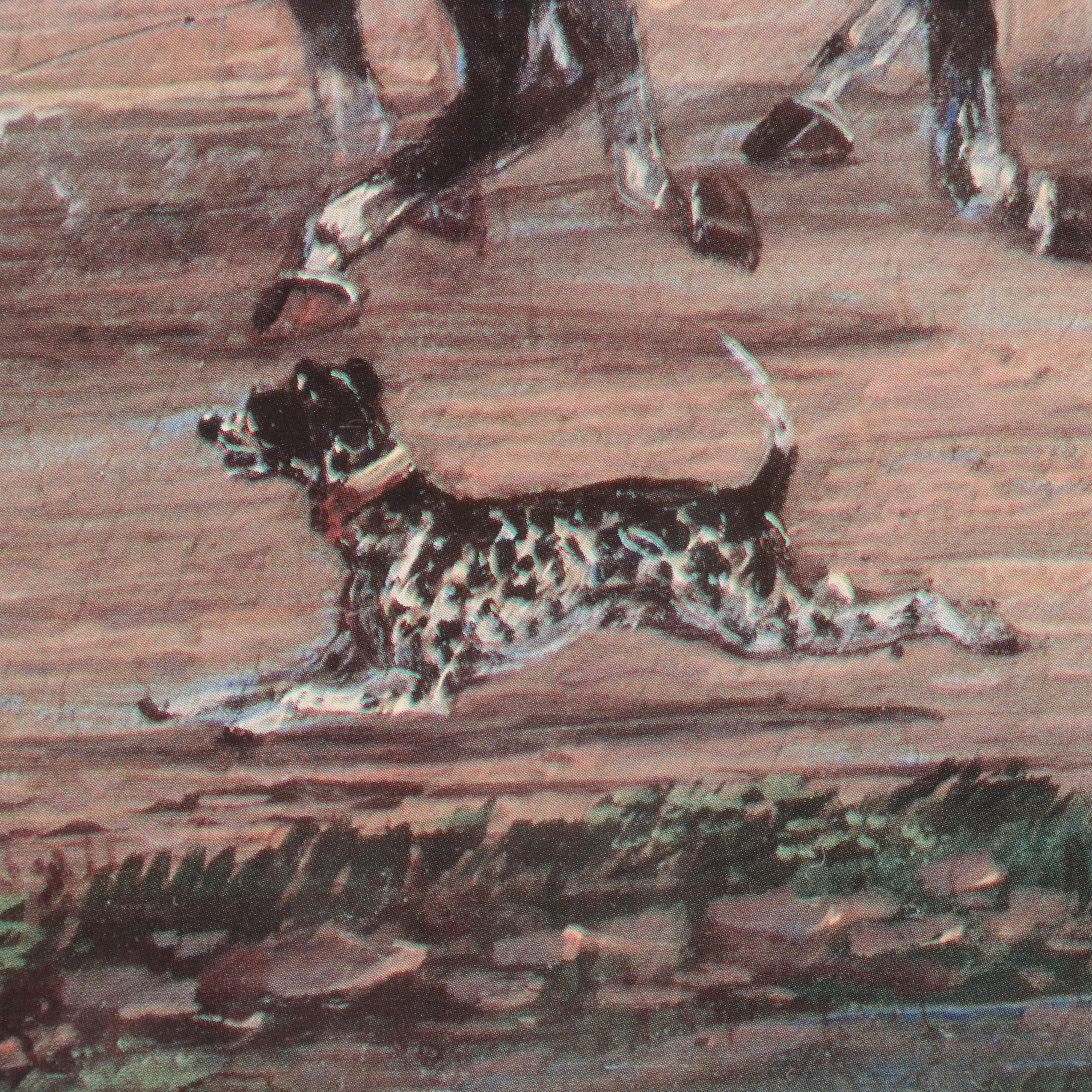 After Samuel Henry Gordon Alken Offset Lithograph "A Stage Coach Passing a Meet"