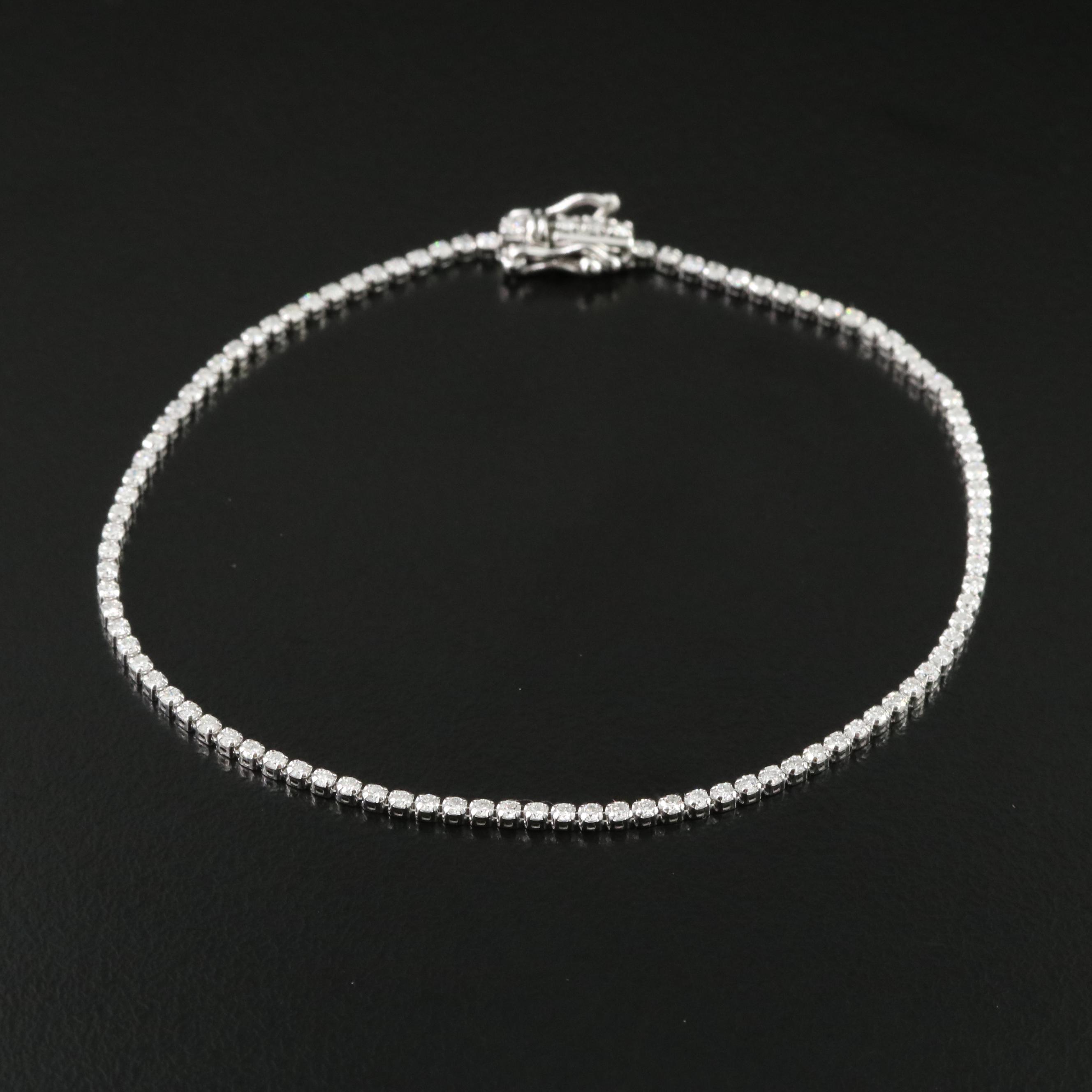 14K 1.34 CTW Diamond Bracelet