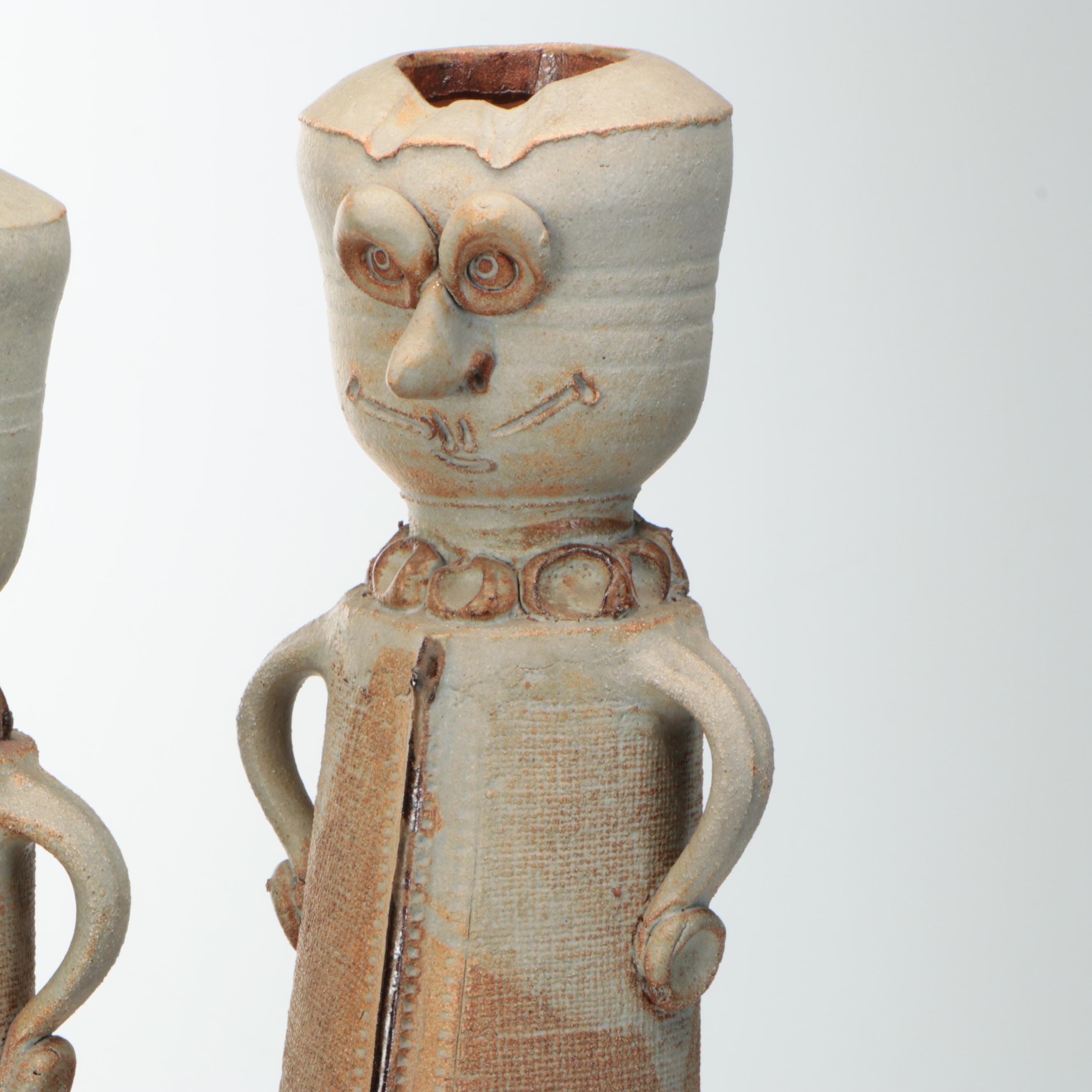 Figural Art Pottery Planters