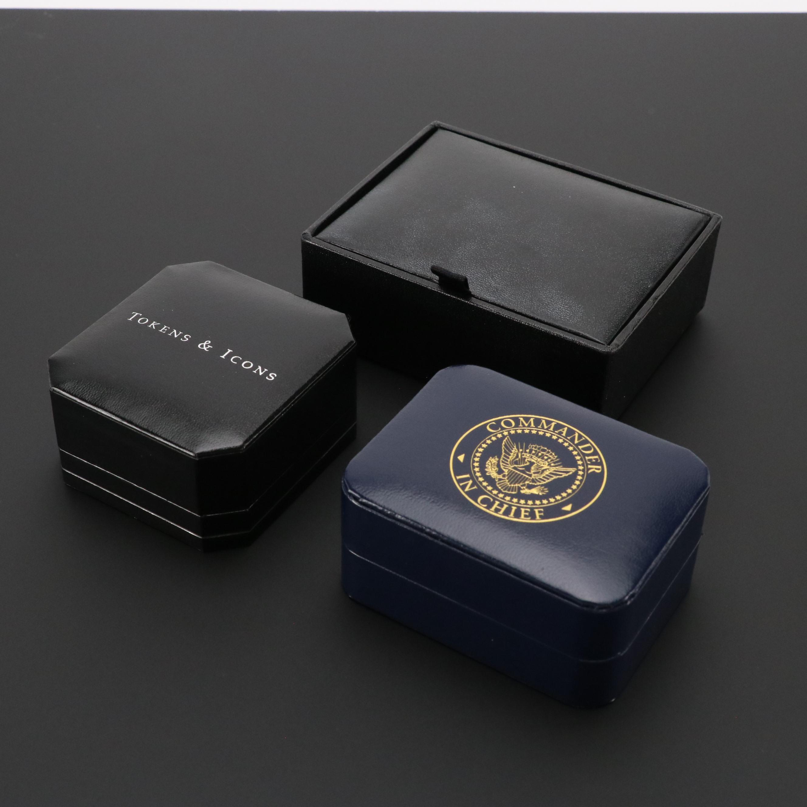 Tokens & Icons Game-Used Baseball Cufflinks, JoS. A. Bank Onyx Cufflinks, More