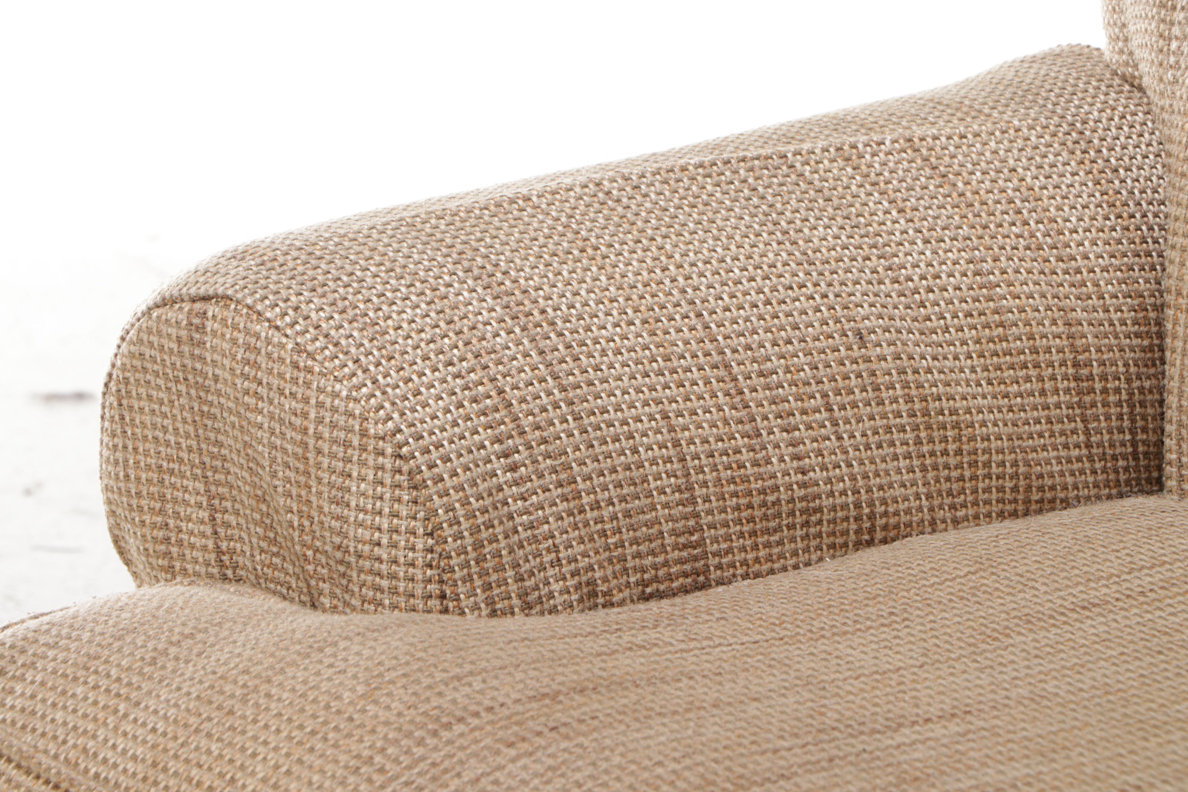 Highland House Tan Upholstered Sofa