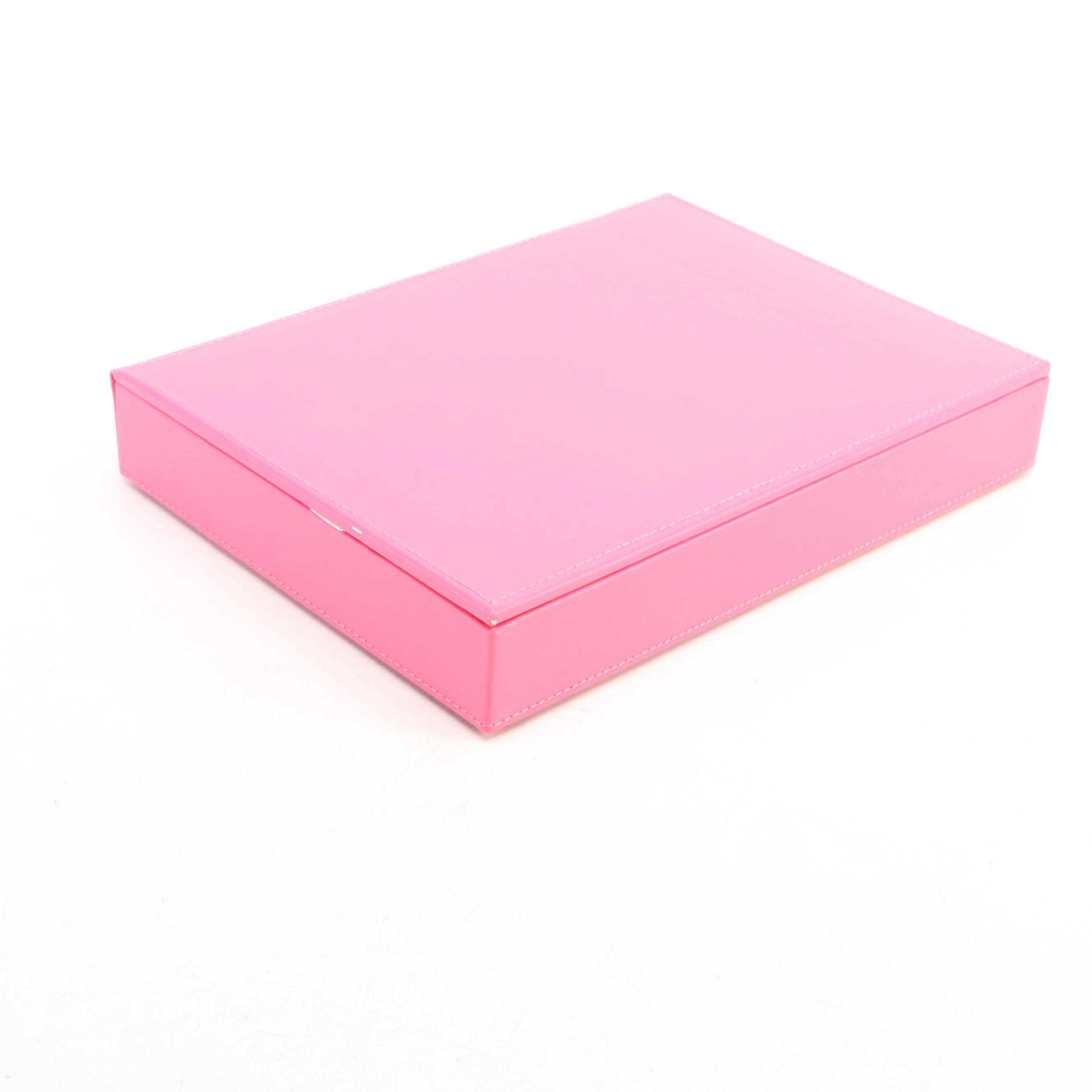 Simple by Design Flamingo Body and Hair Wraps with Jewelry Box