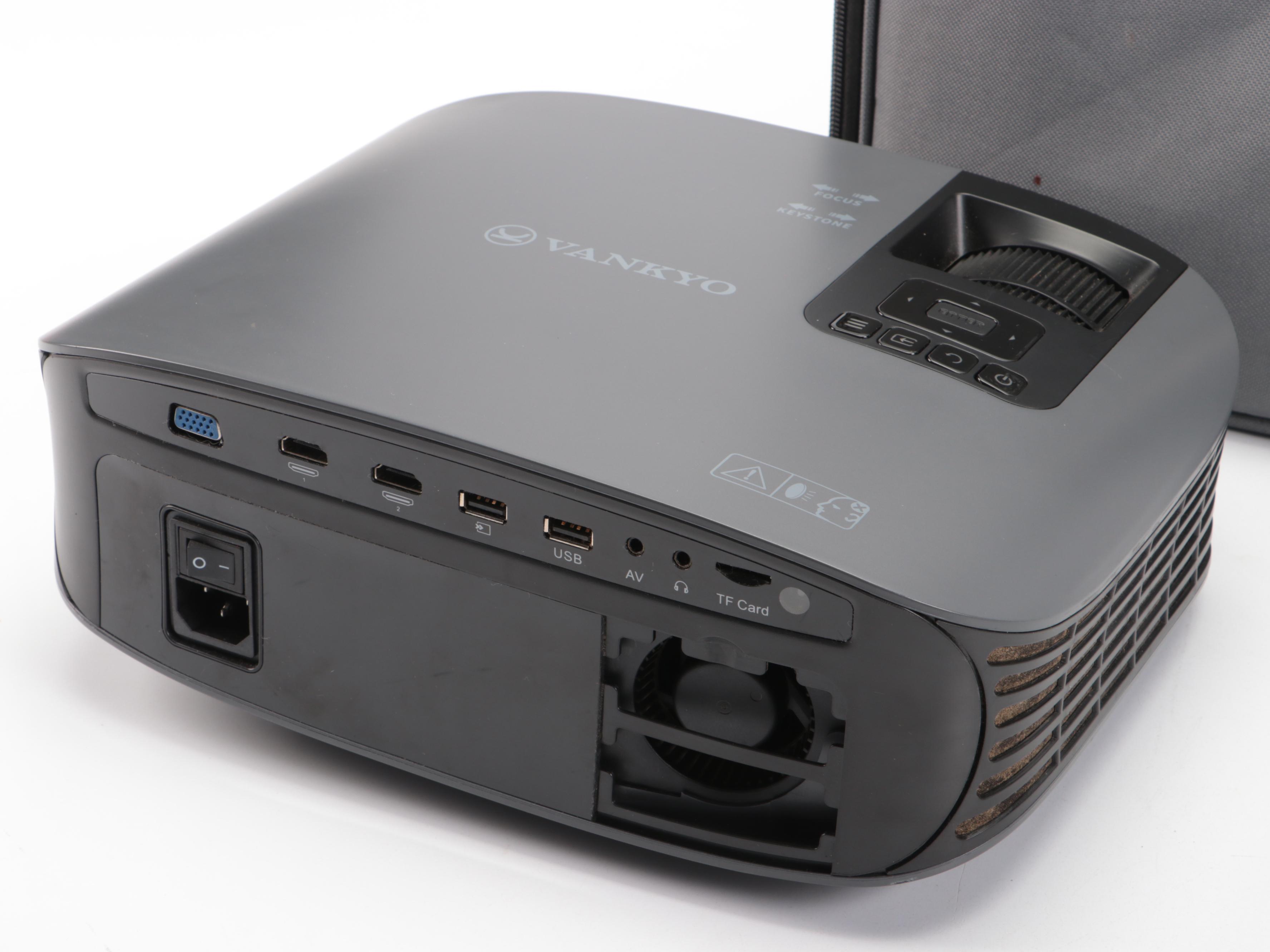 Vankyo Projector with Samsung Digital Cam Recorder