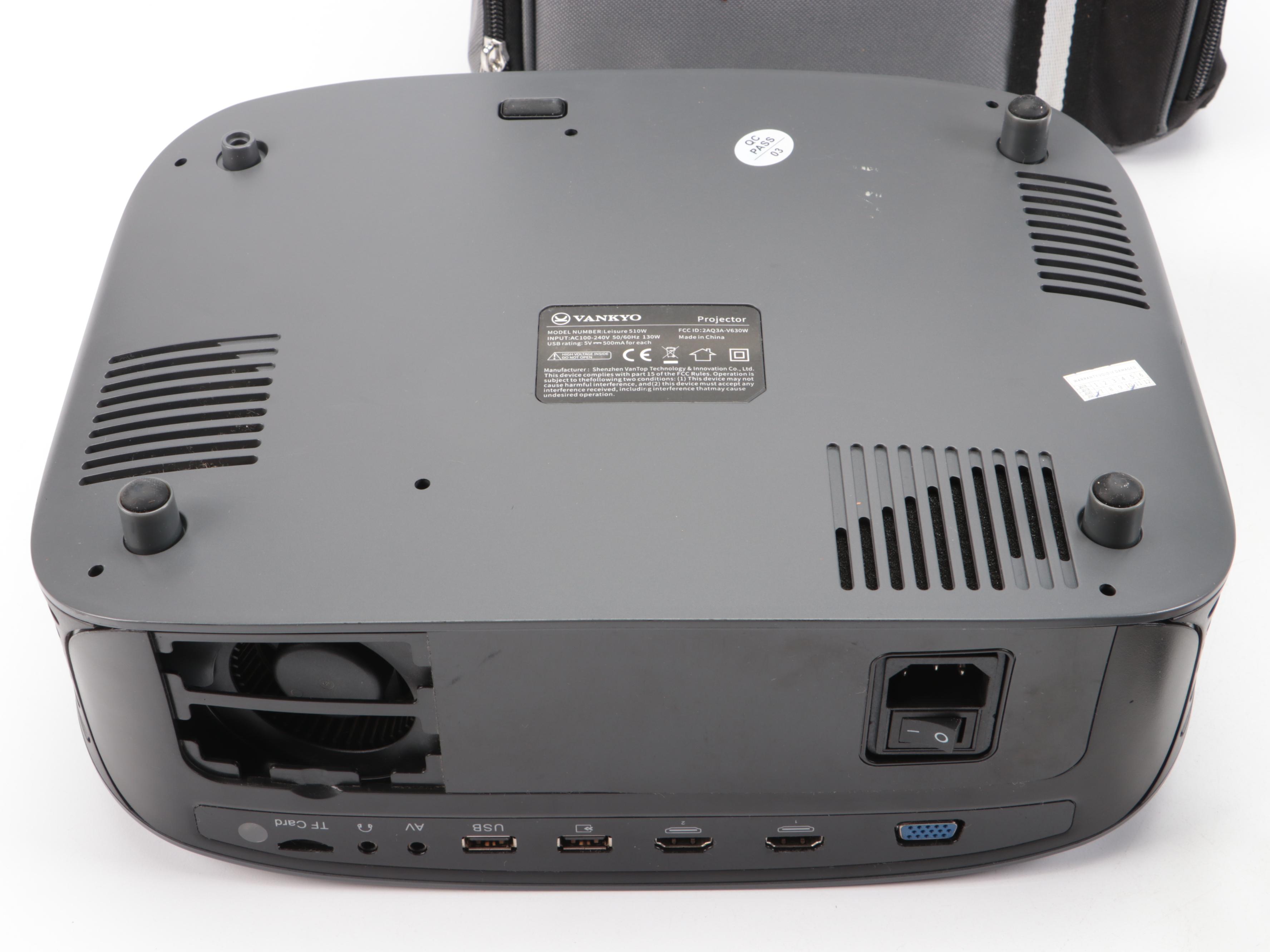 Vankyo Projector with Samsung Digital Cam Recorder