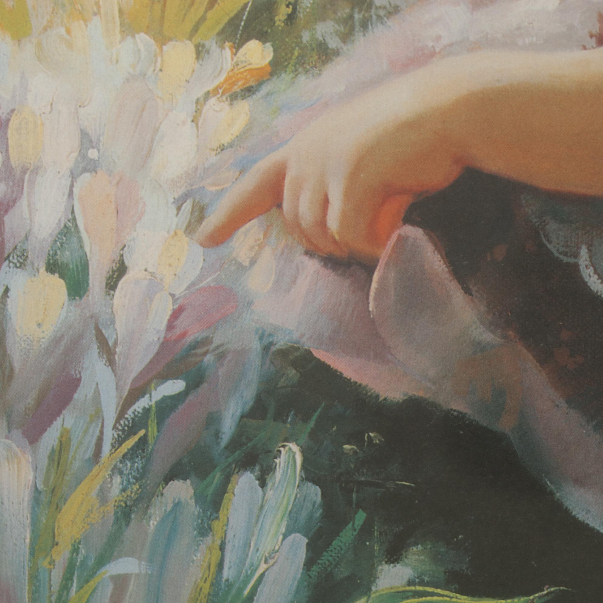 Donald Zolan "Colors of Spring" Offset Lithograph, 1990