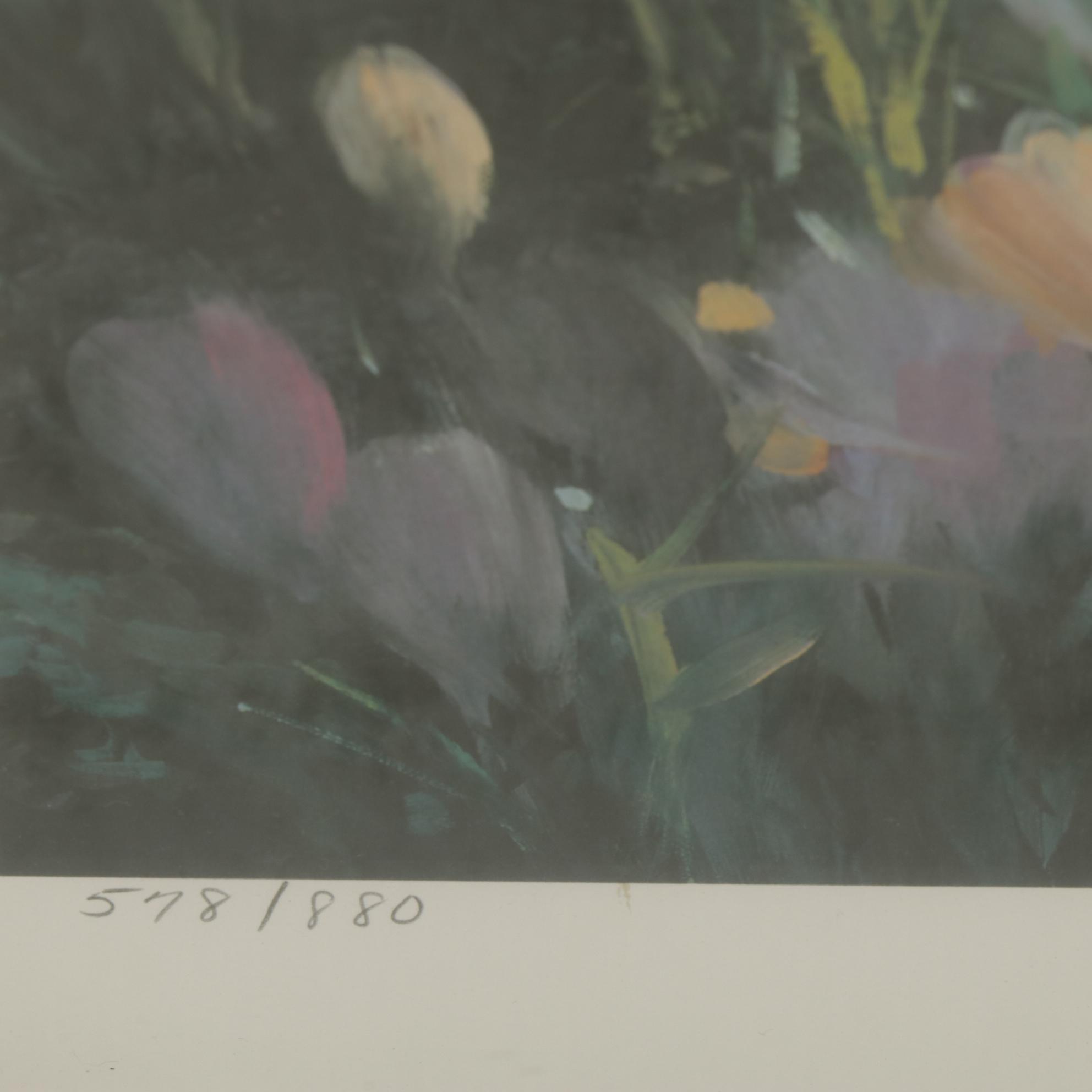 Donald Zolan "Colors of Spring" Offset Lithograph, 1990