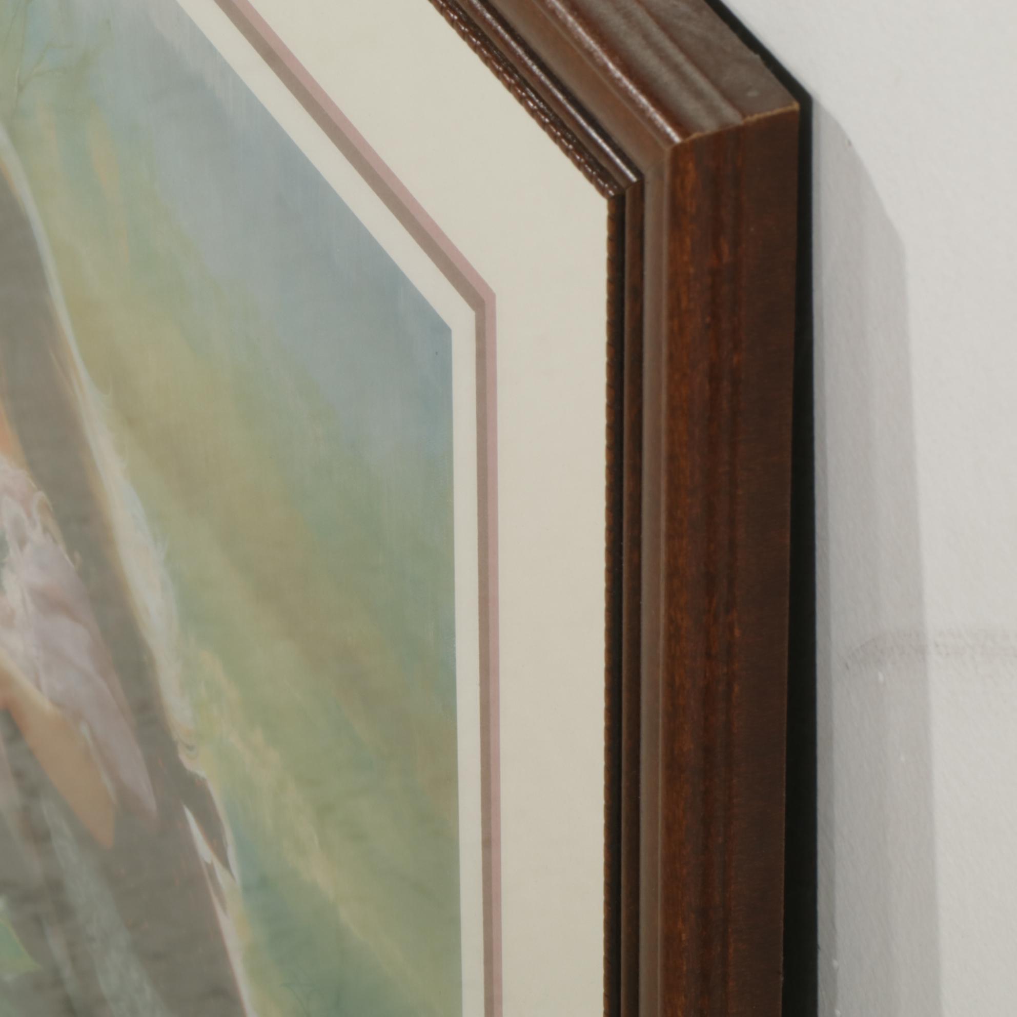 Donald Zolan "Colors of Spring" Offset Lithograph, 1990