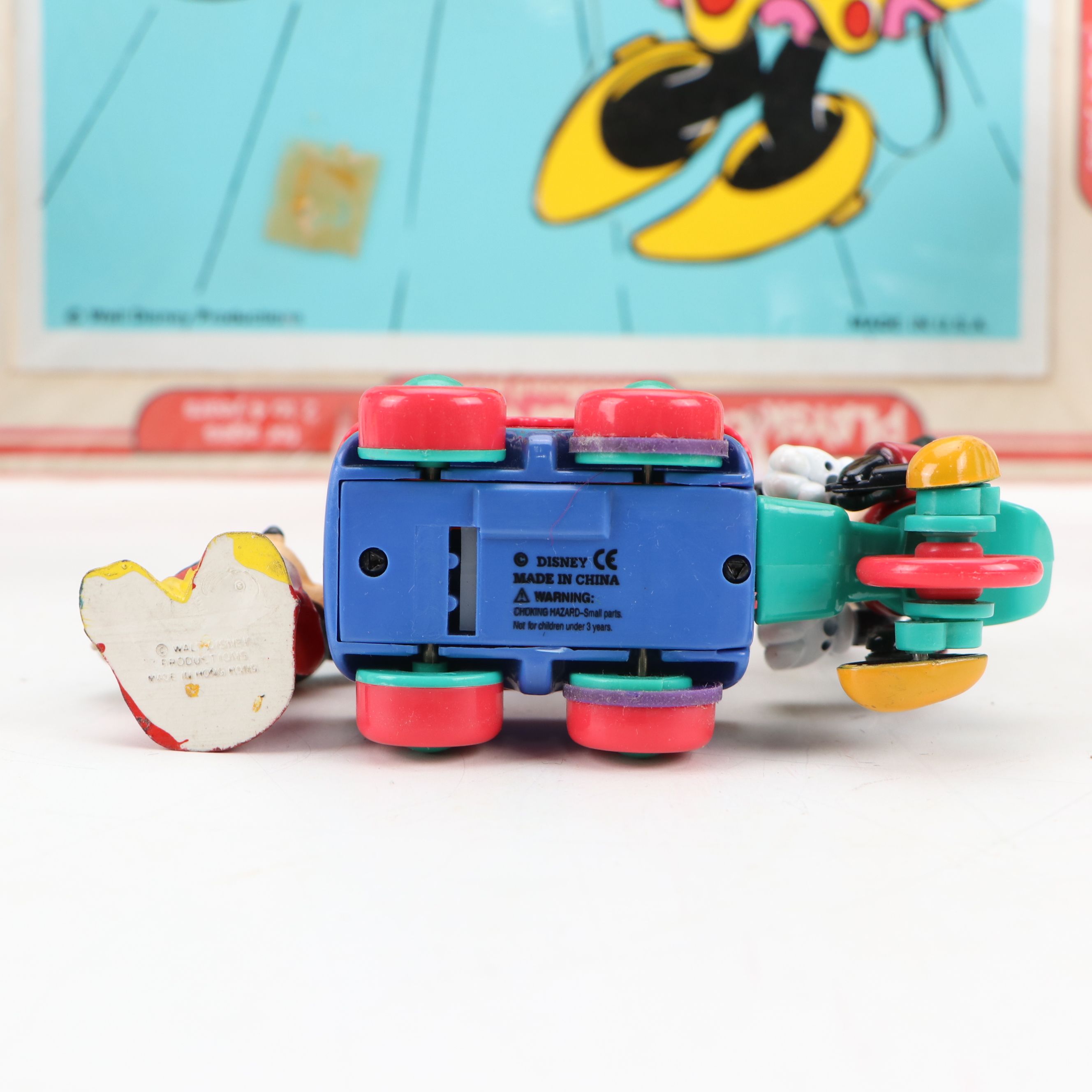 Disney Woodboard Puzzle with Mickey Mouse Film Camera and Other Novelty Décor