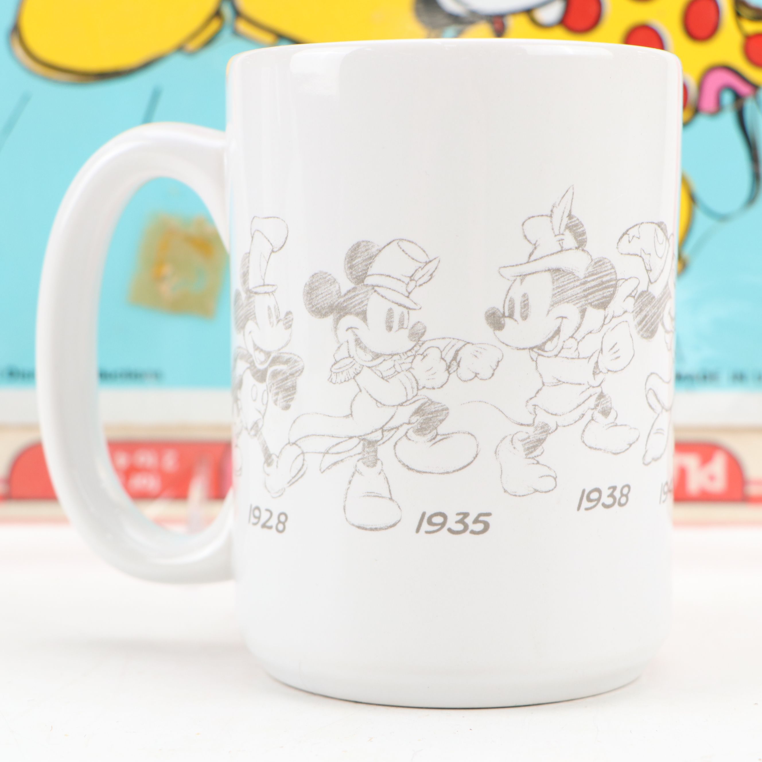 Disney Woodboard Puzzle with Mickey Mouse Film Camera and Other Novelty Décor