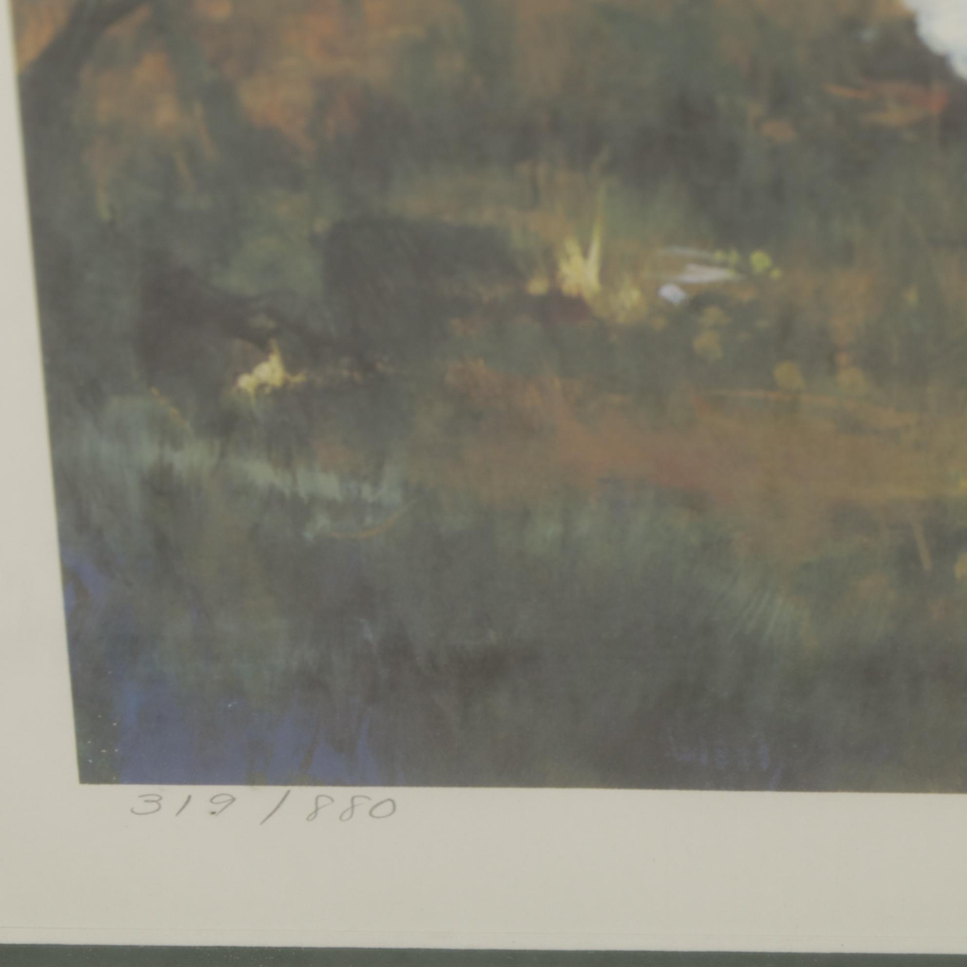 Donald Zolan "Flowers for Mother" Offset Lithograph, 1991