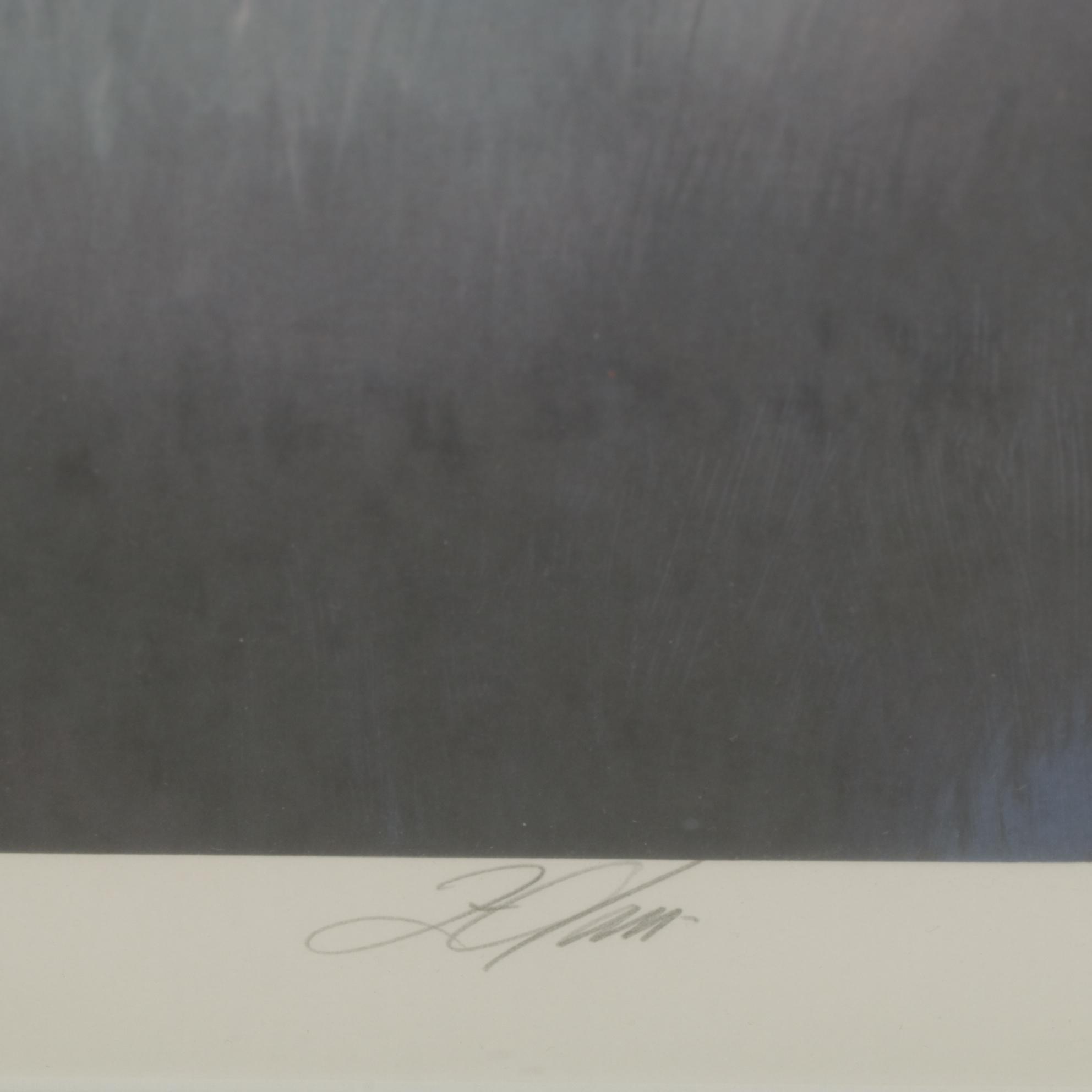 Donald Zolan "Tender Moment" Offset Lithograph, 1989