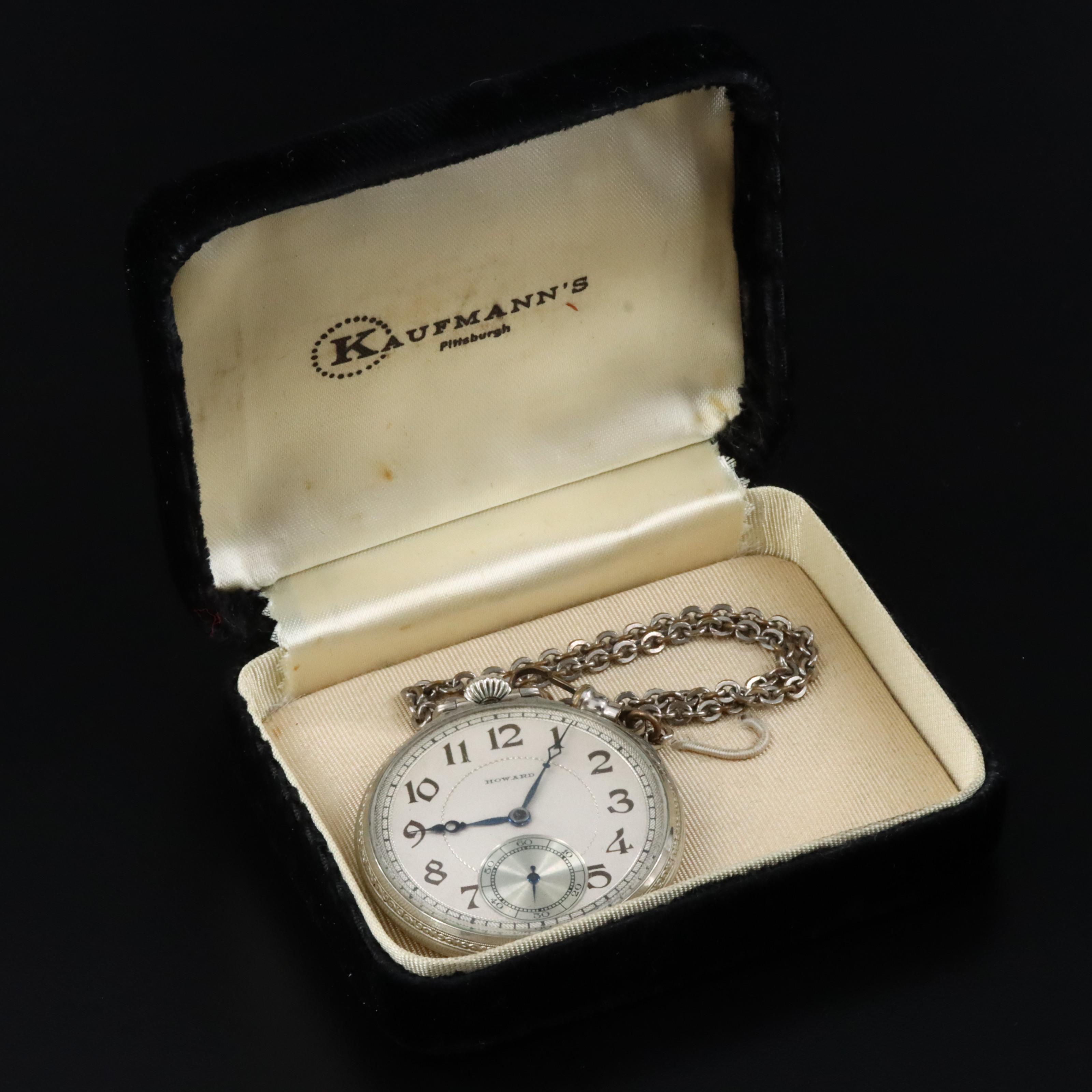 1928 E. Howard Watch Co.Gold Filled Pocket Watch