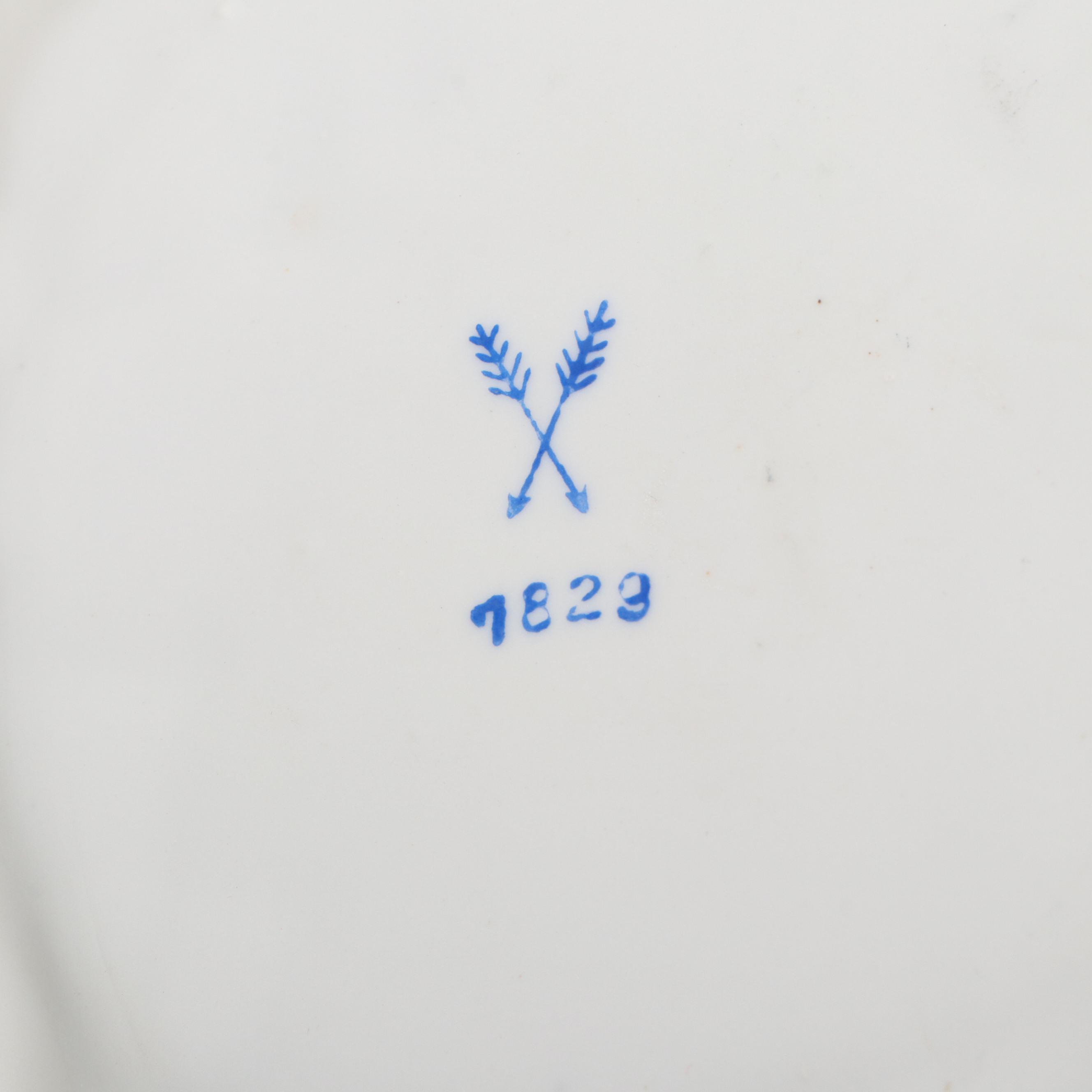 Victoria Porcelain Wall Pocket with Figural Wall Plaque and Other Décor