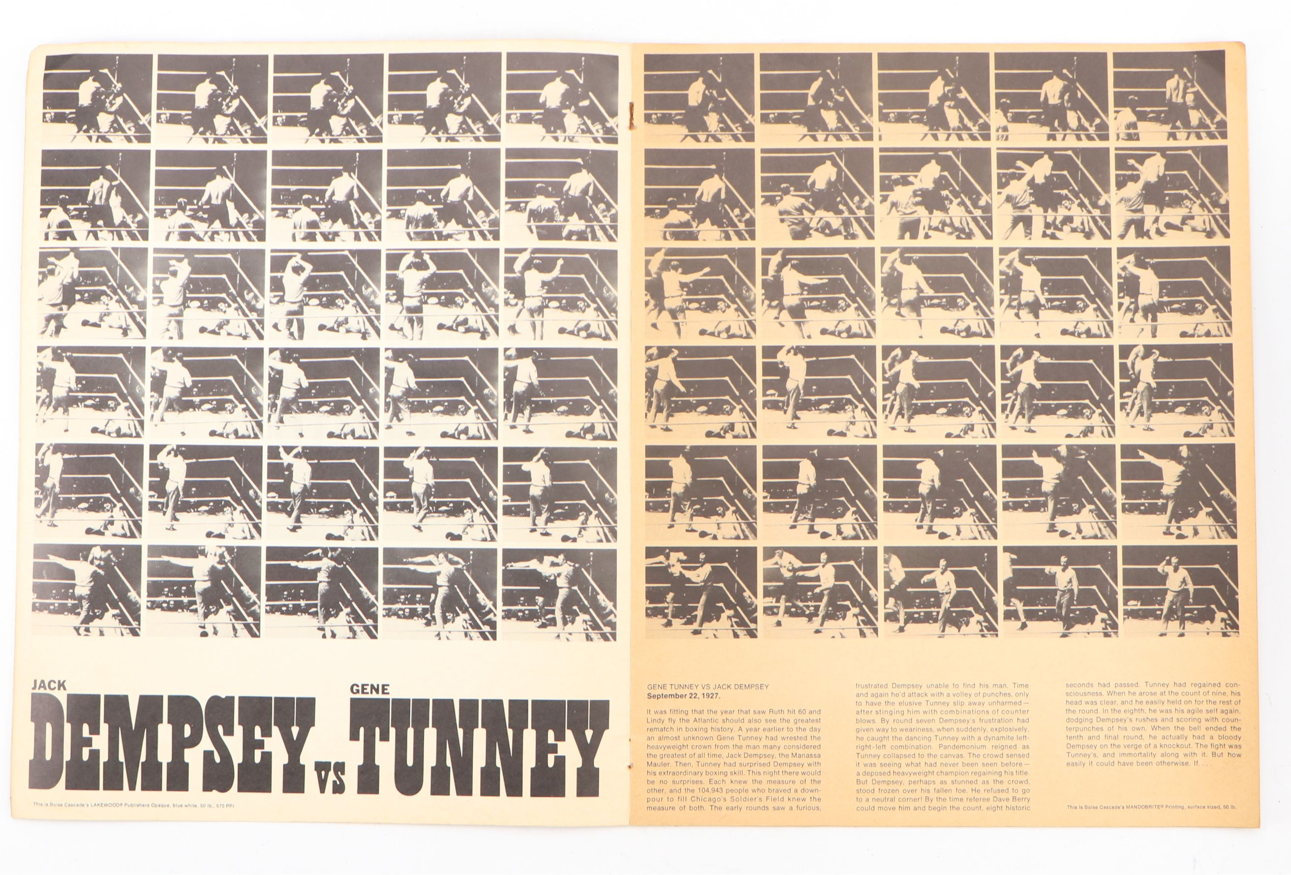 Cassius Clay and Rocky Boxing Magazine with Vernors Crate and Other Décor