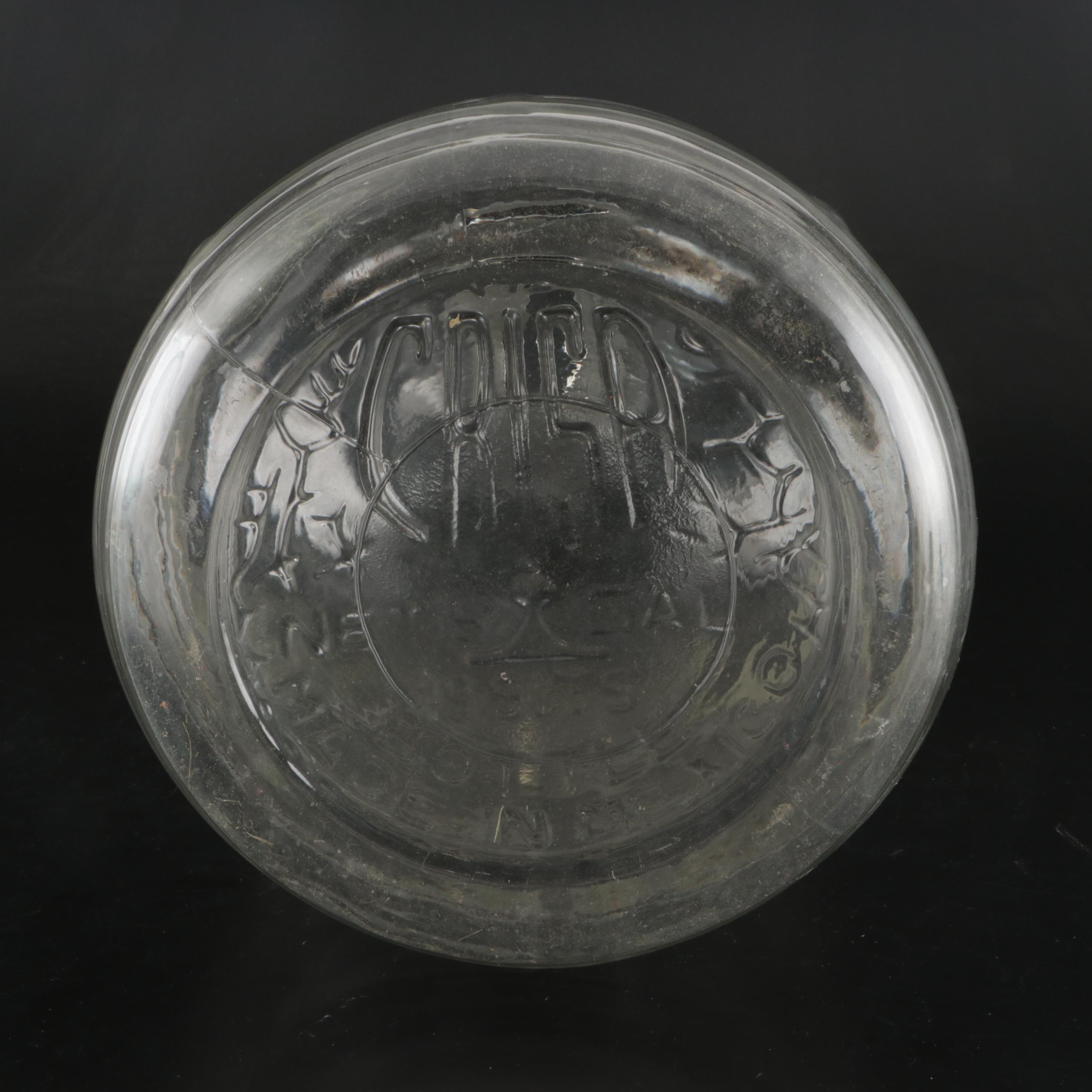 Vintage Crisa Glassware Water Cooling Jugs, 20th Century