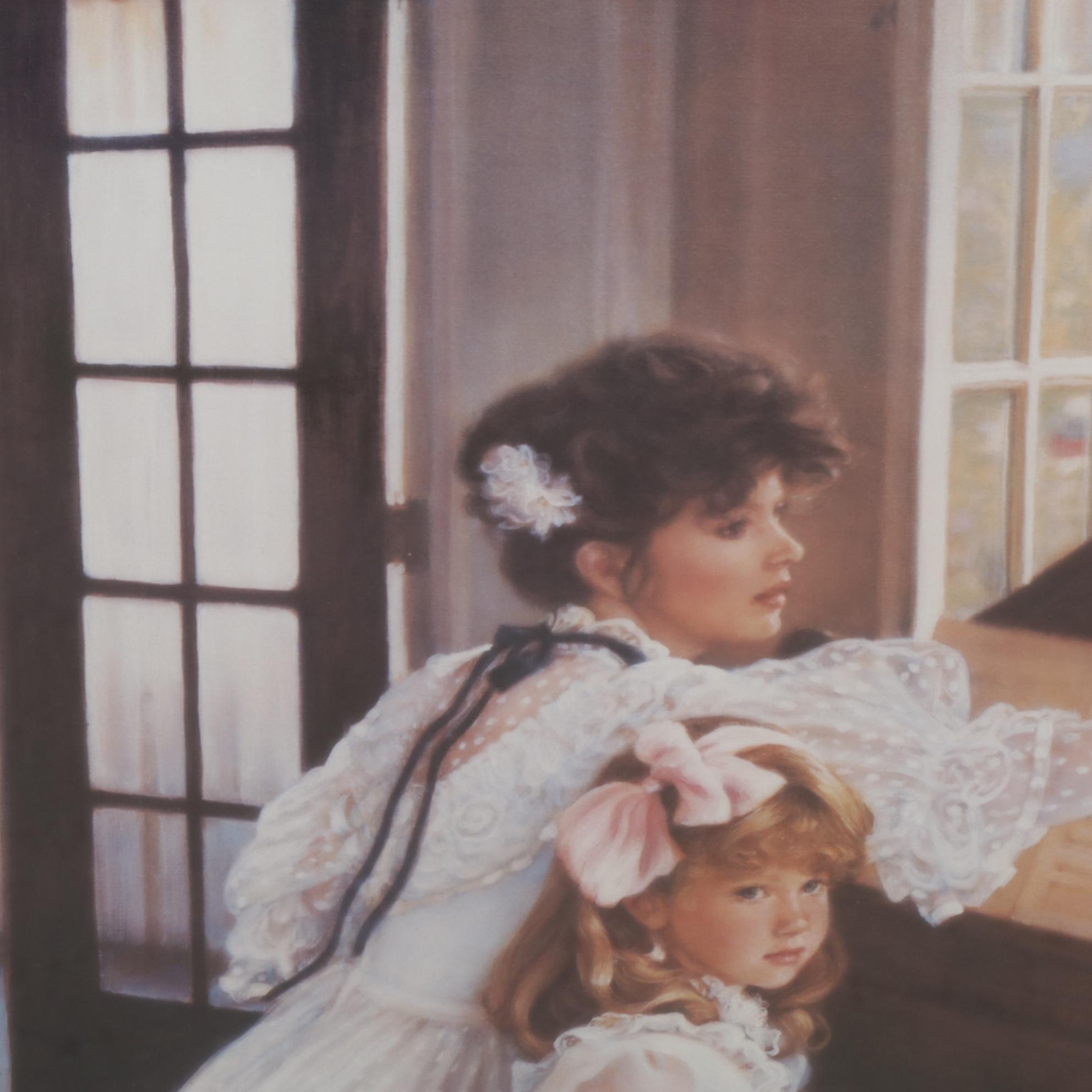 Sandra Kuck "First Recital" Offset Lithograph, 1988