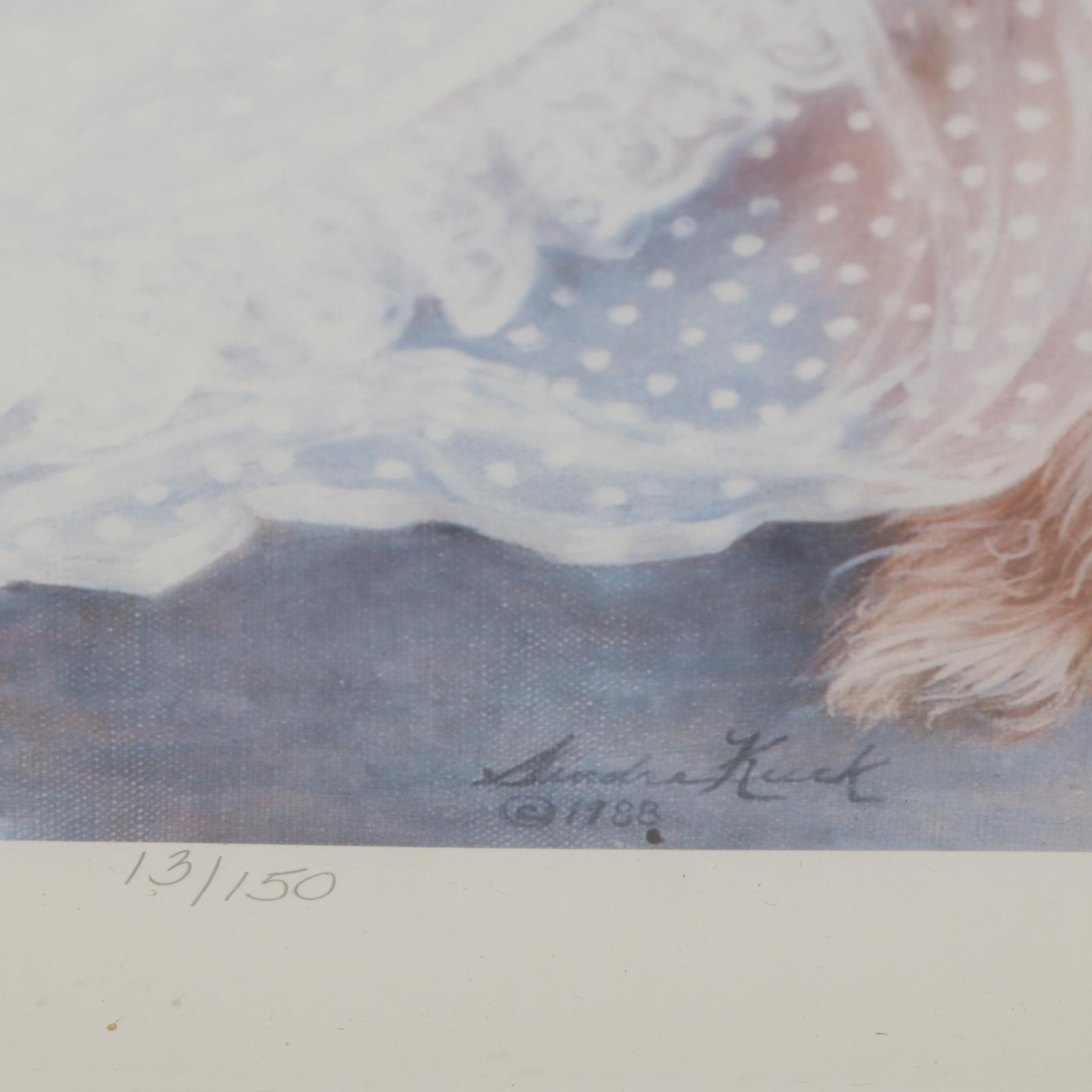 Sandra Kuck "First Recital" Offset Lithograph, 1988