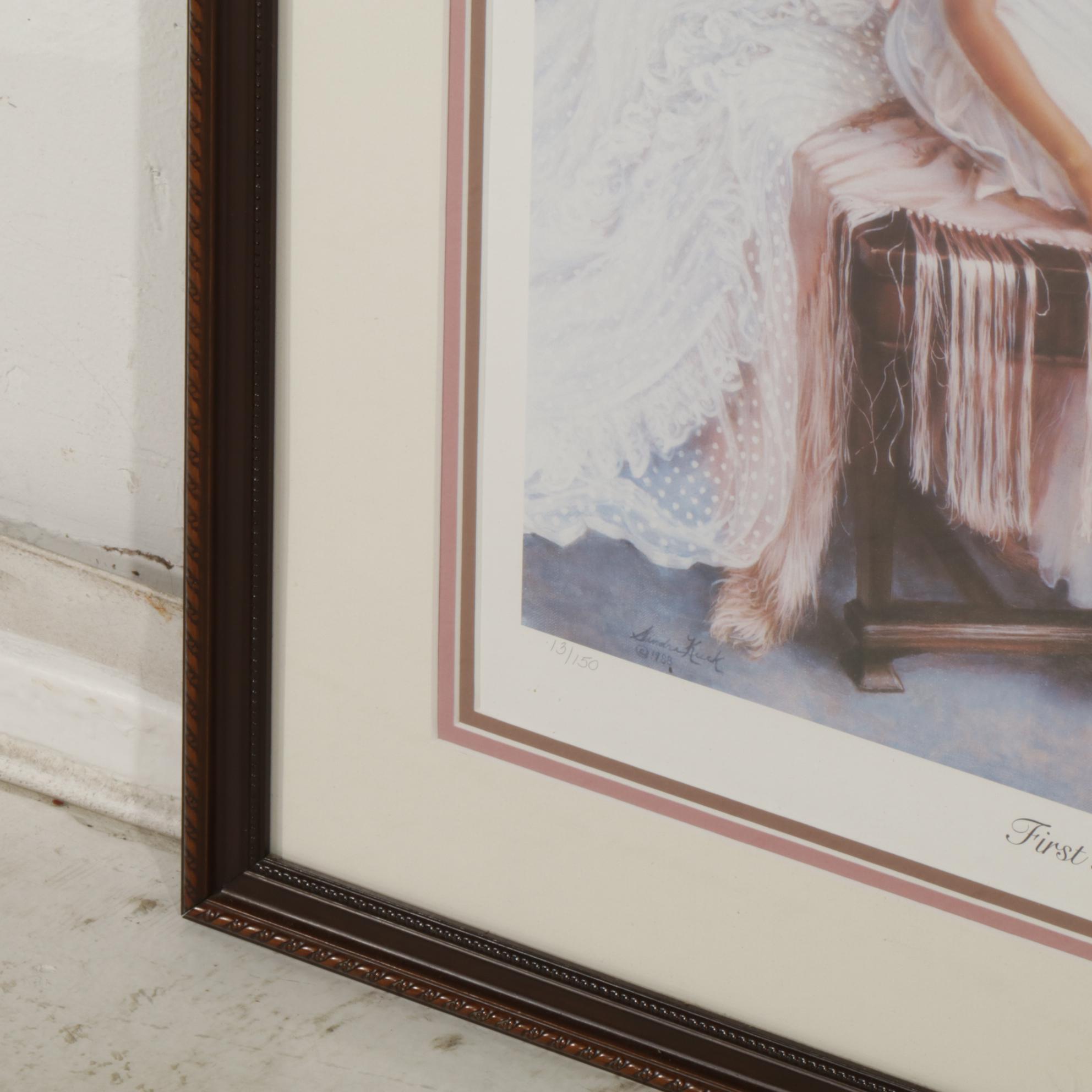 Sandra Kuck "First Recital" Offset Lithograph, 1988