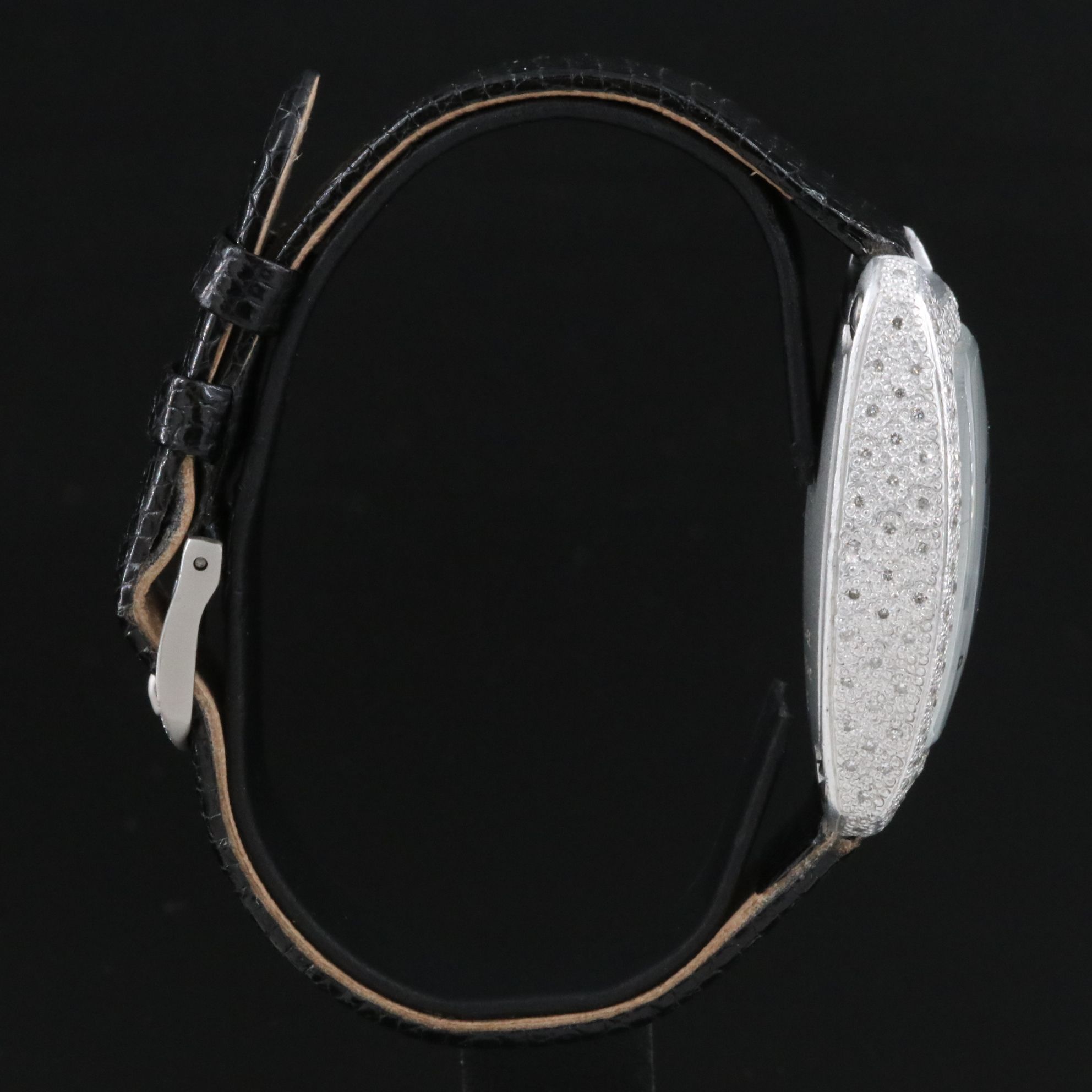 Locman 2.5 CTW Diamond & Aluminum Quartz Watch