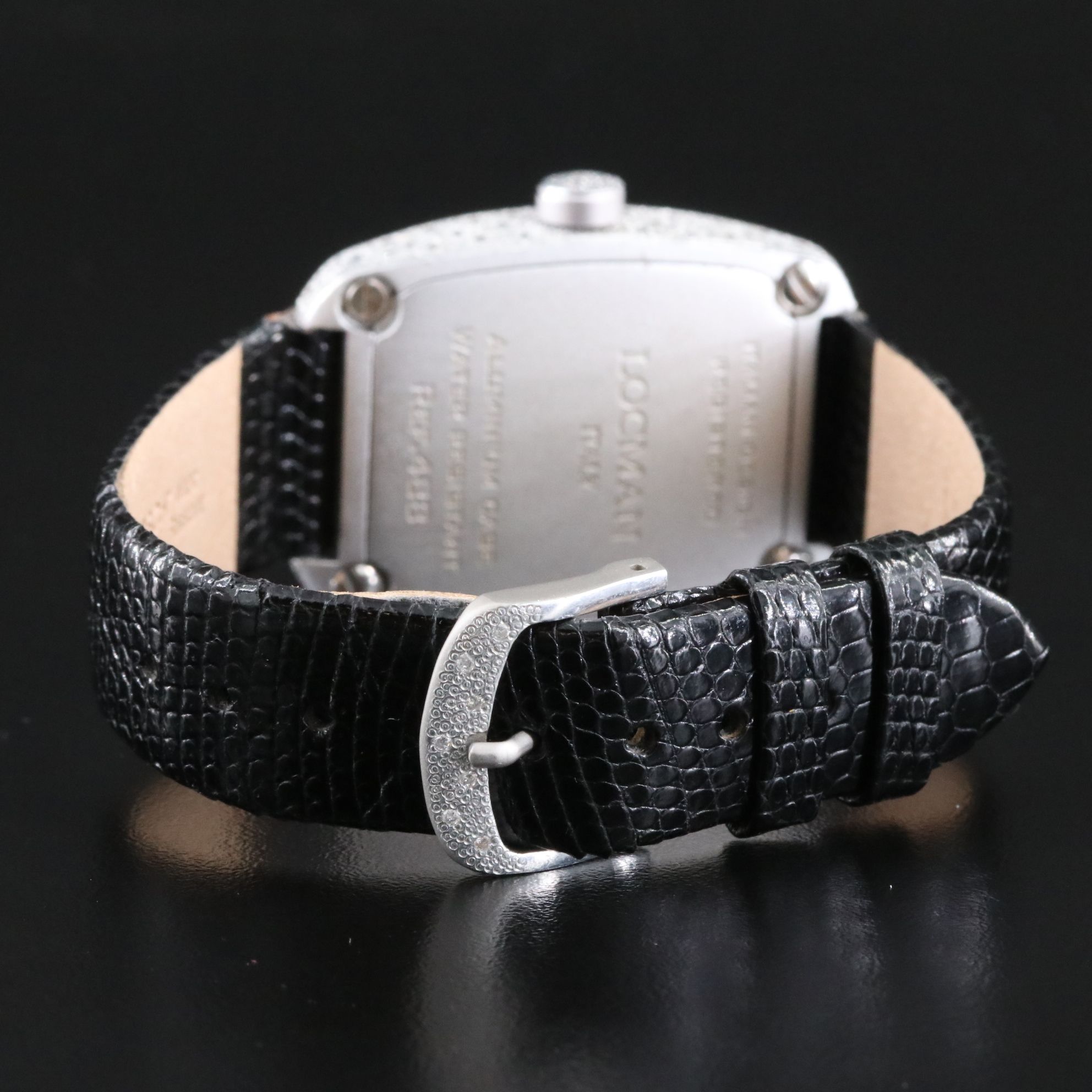 Locman 2.5 CTW Diamond & Aluminum Quartz Watch