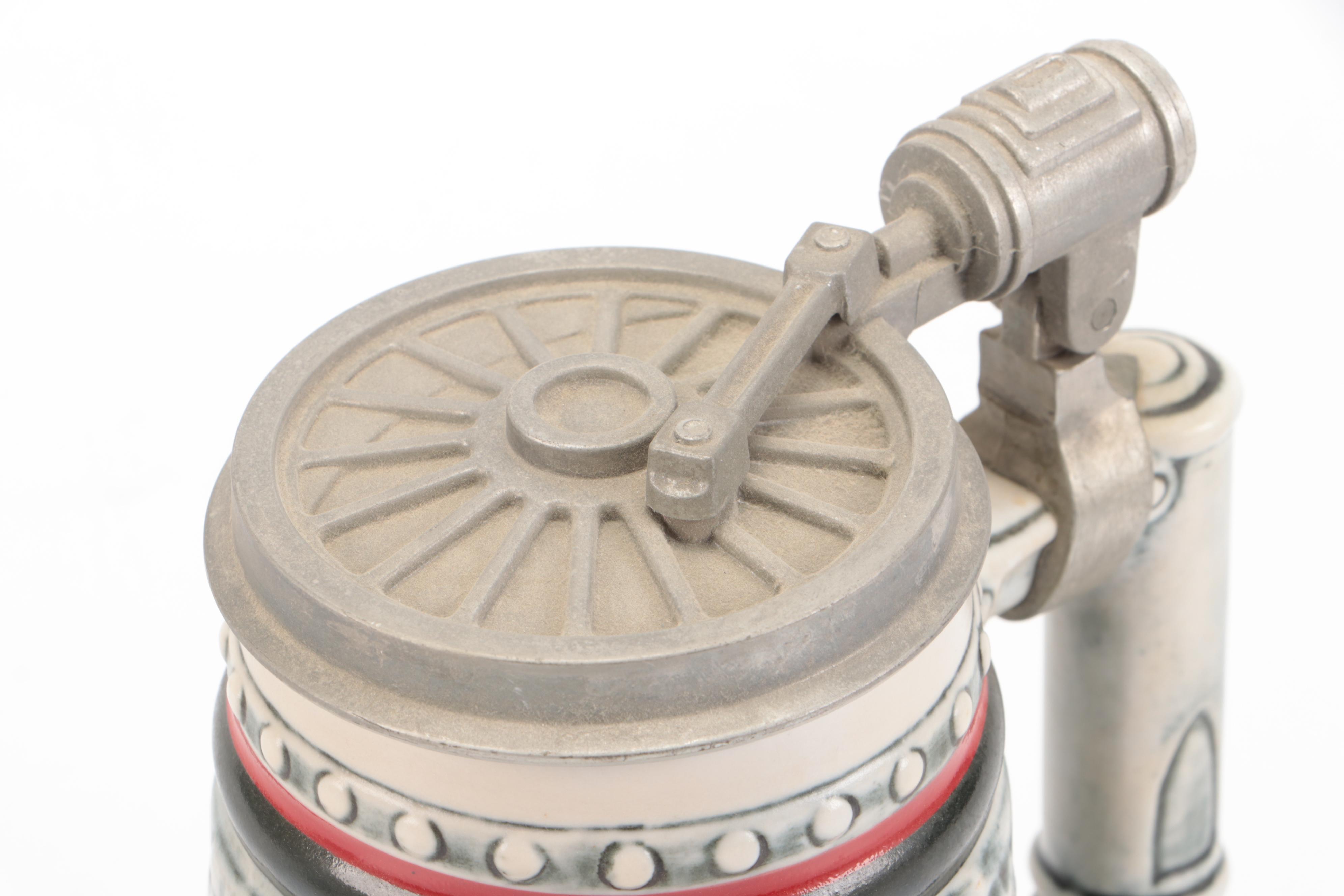 Ceramarte for Avon Stoneware Beer Steins, 1976–1982