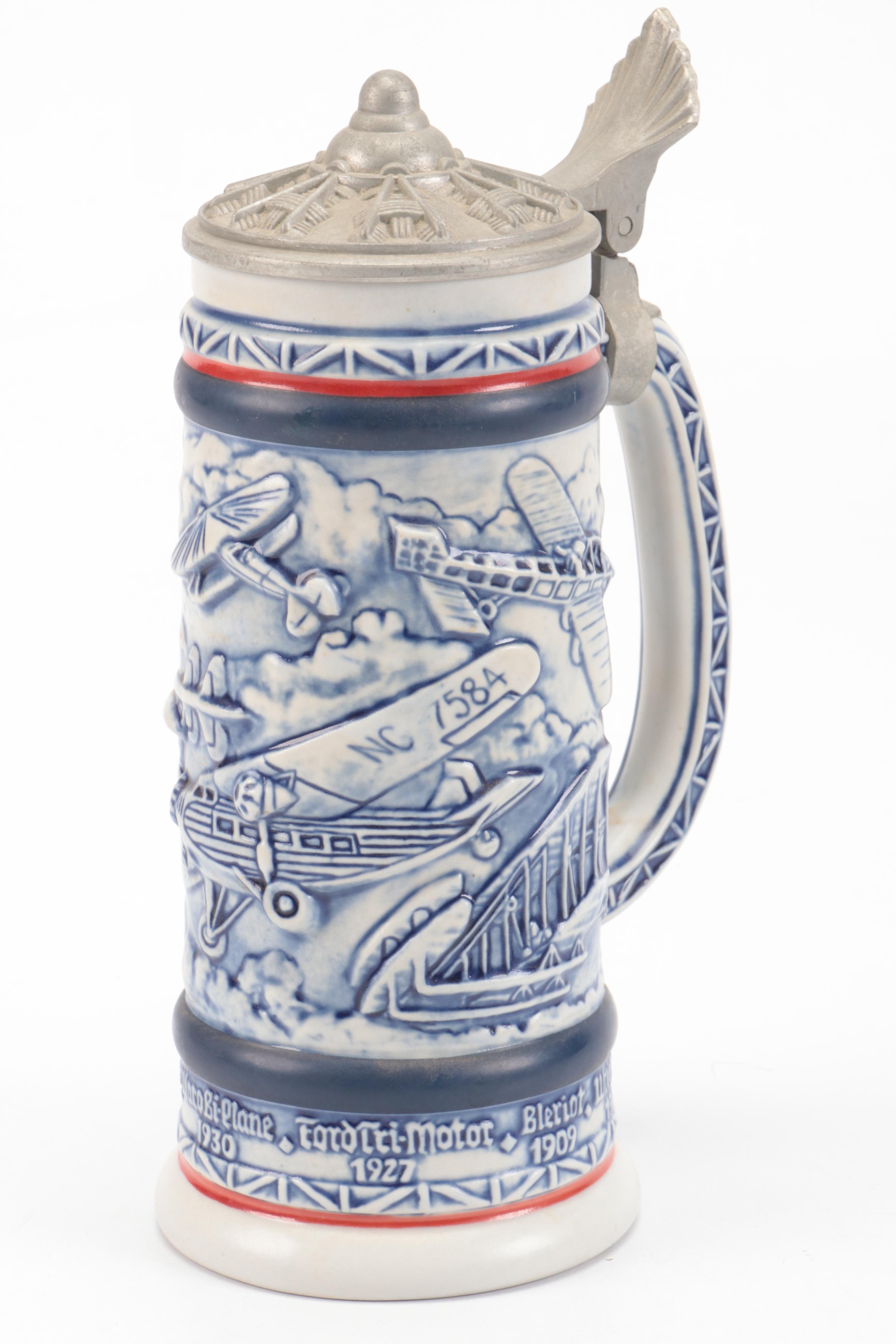 Ceramarte for Avon Stoneware Beer Steins, 1976–1982