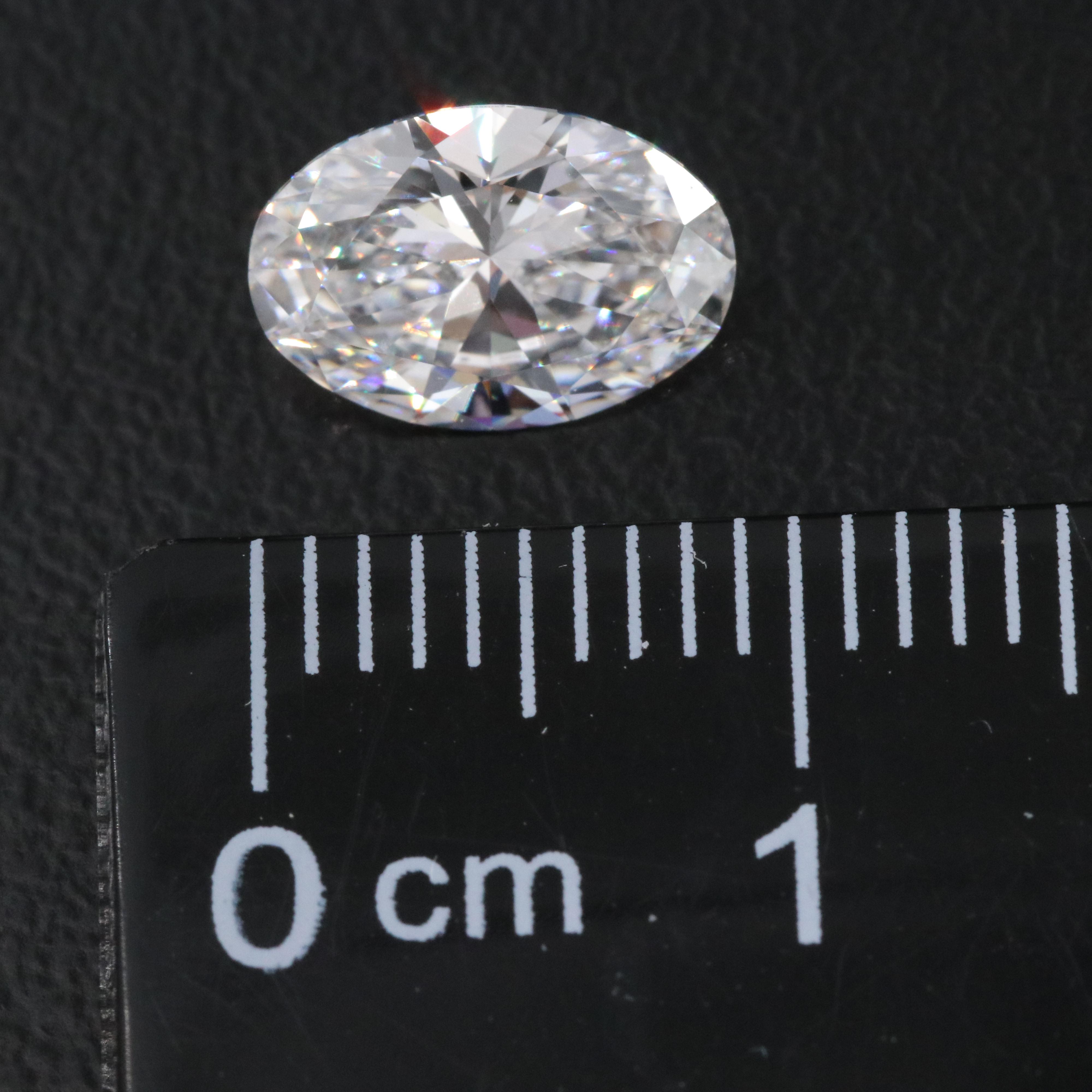 Loose 1.38 CT Lab Grown Diamond with IGI Report