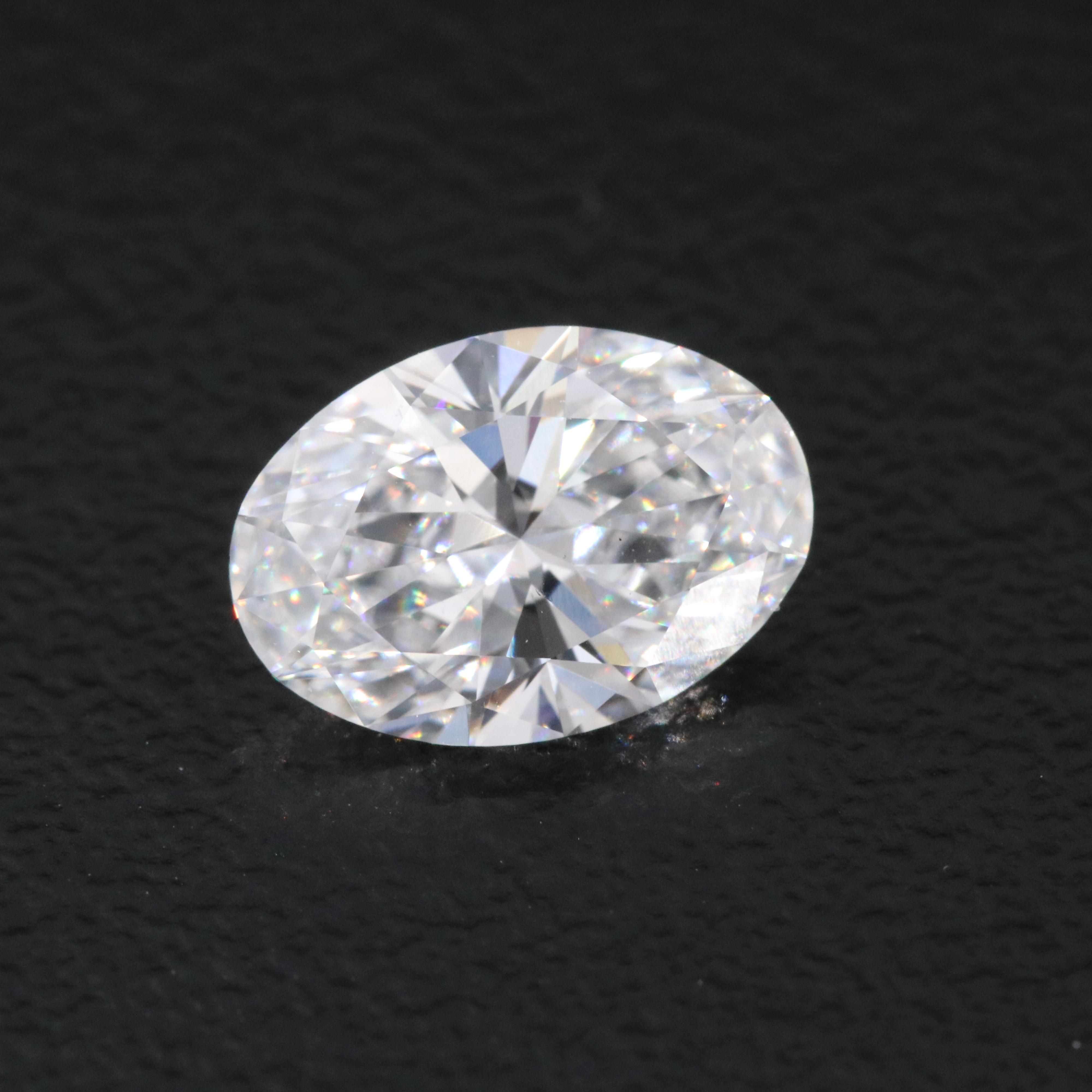 Loose 1.38 CT Lab Grown Diamond with IGI Report