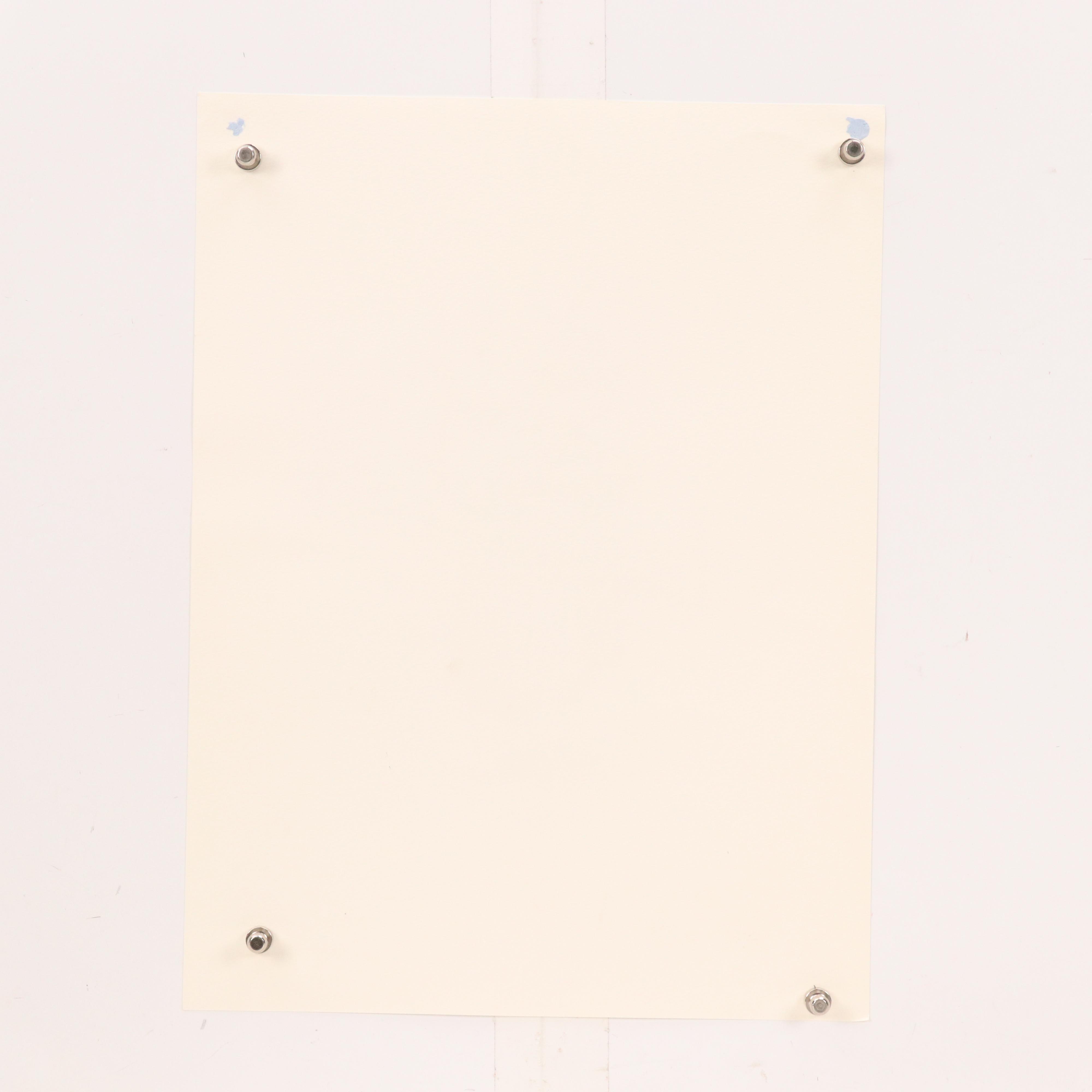 Mixed Media Illustration "The Scottish Piper," 21st Century