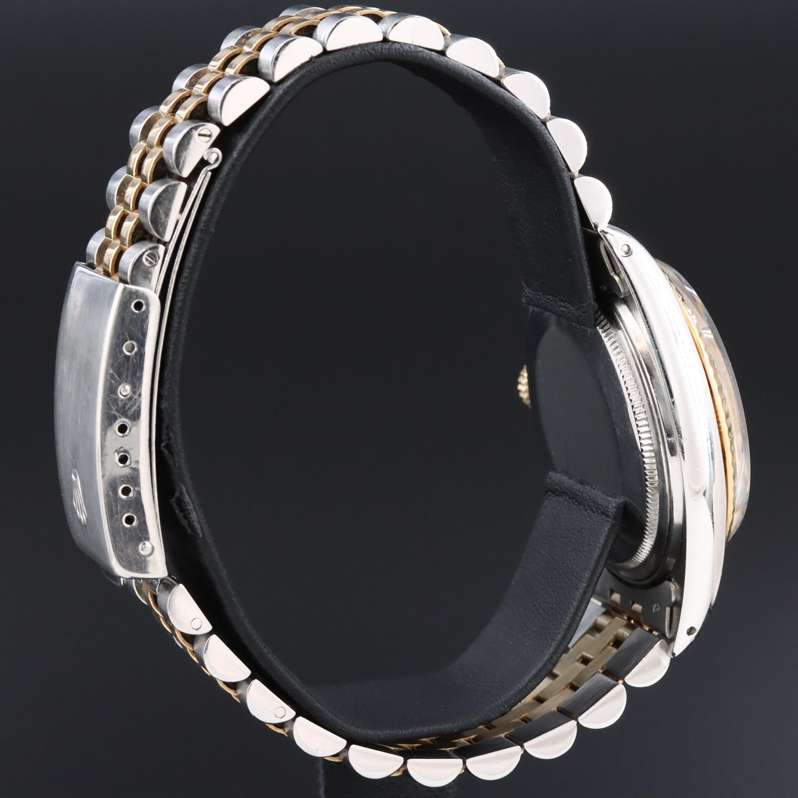 Rolex Datejust 16013 36mm 18K & Steel Watch c.1987