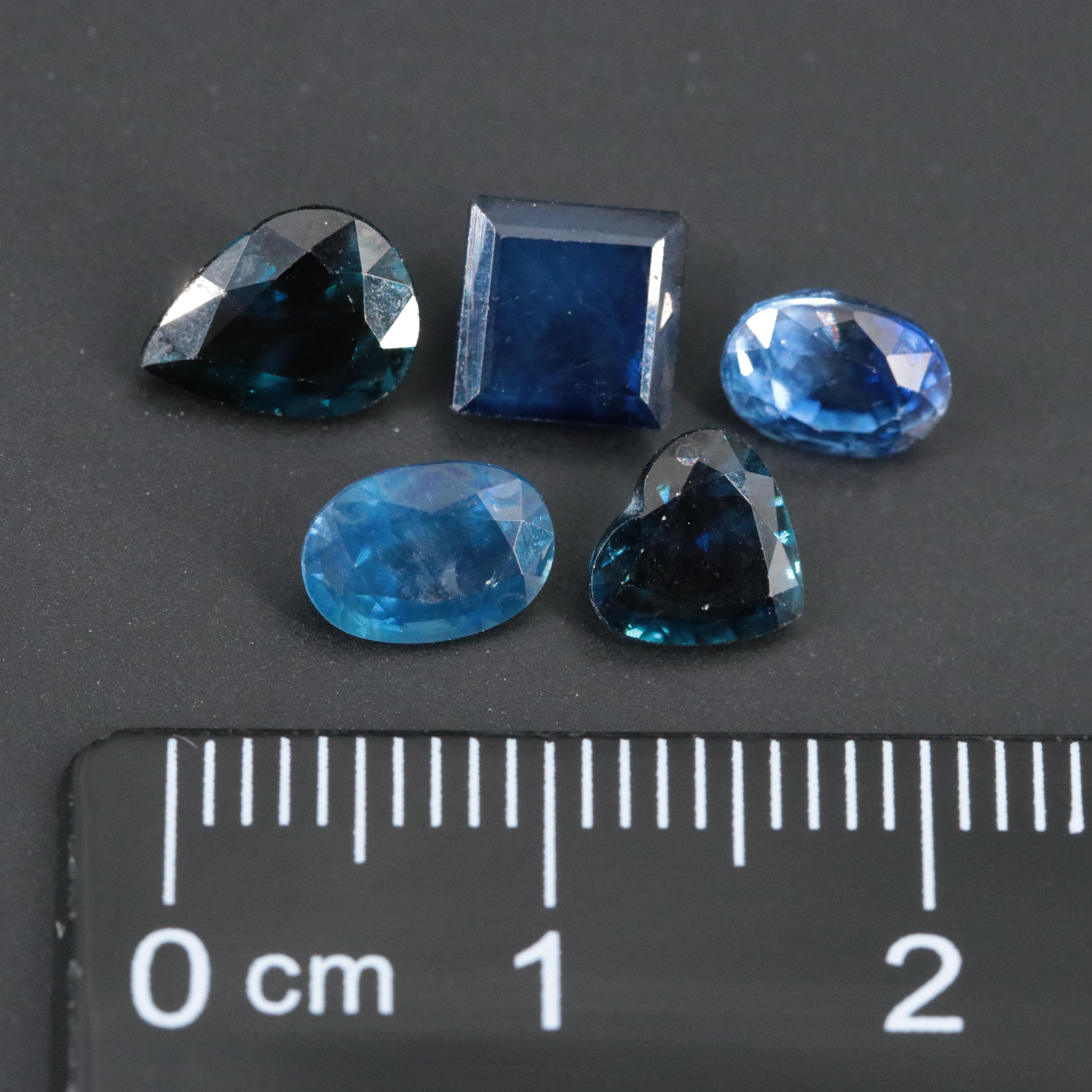 Loose 5.43 CTW Sapphire Lot