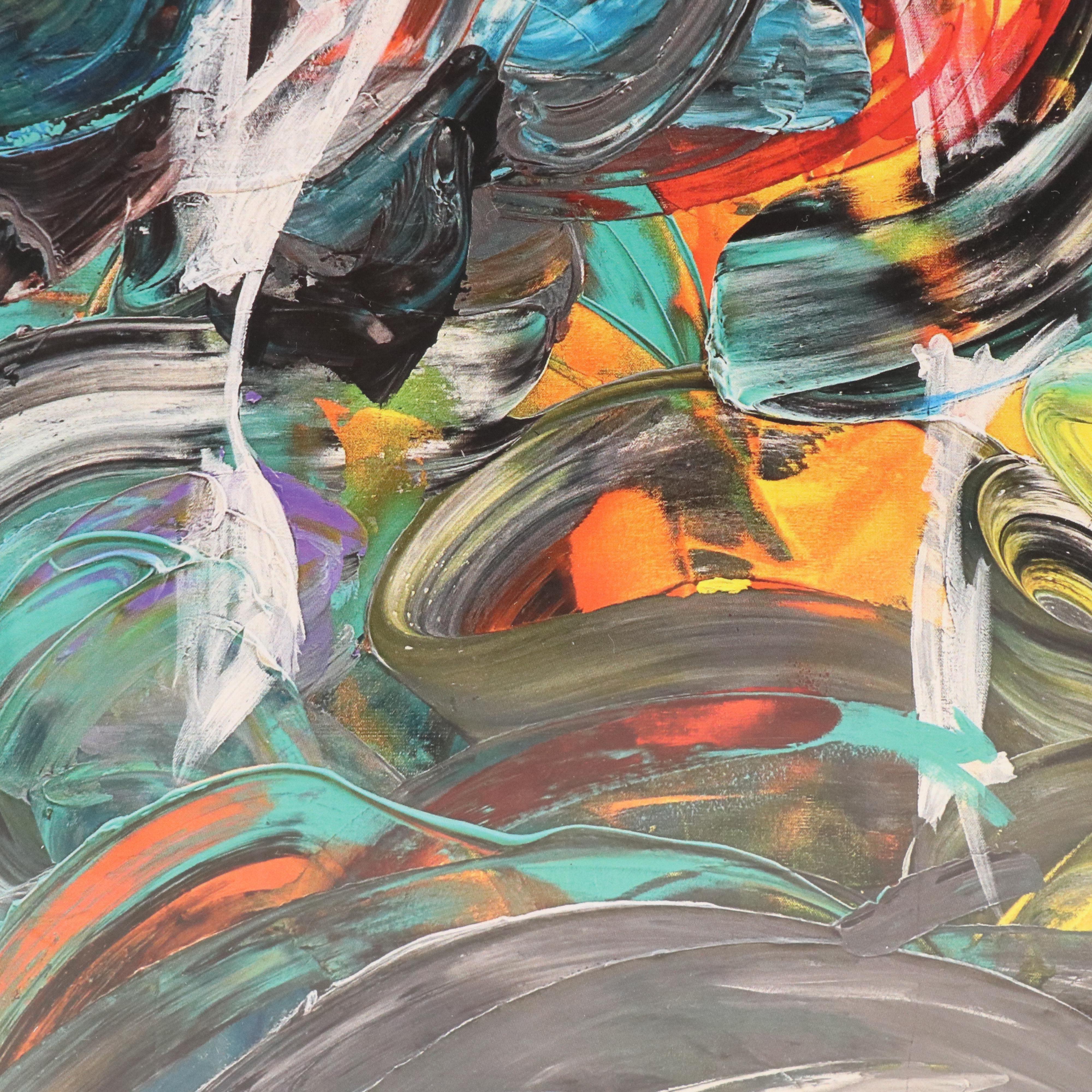 Abiola Idowu West African Style Giclée "Unmerited Blessings," 2023