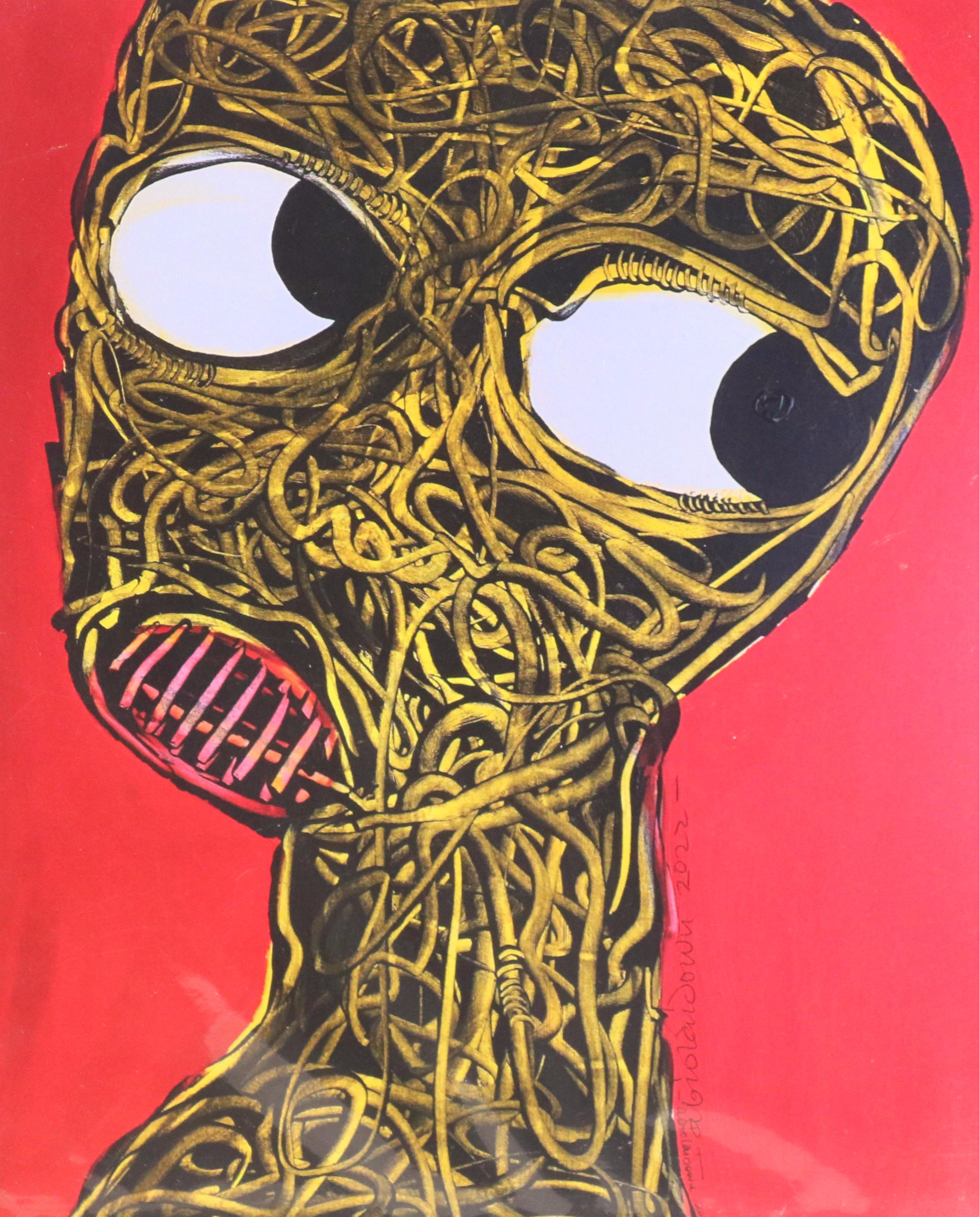 Abiola Idowu West African Style Giclée "Excavation," 2022